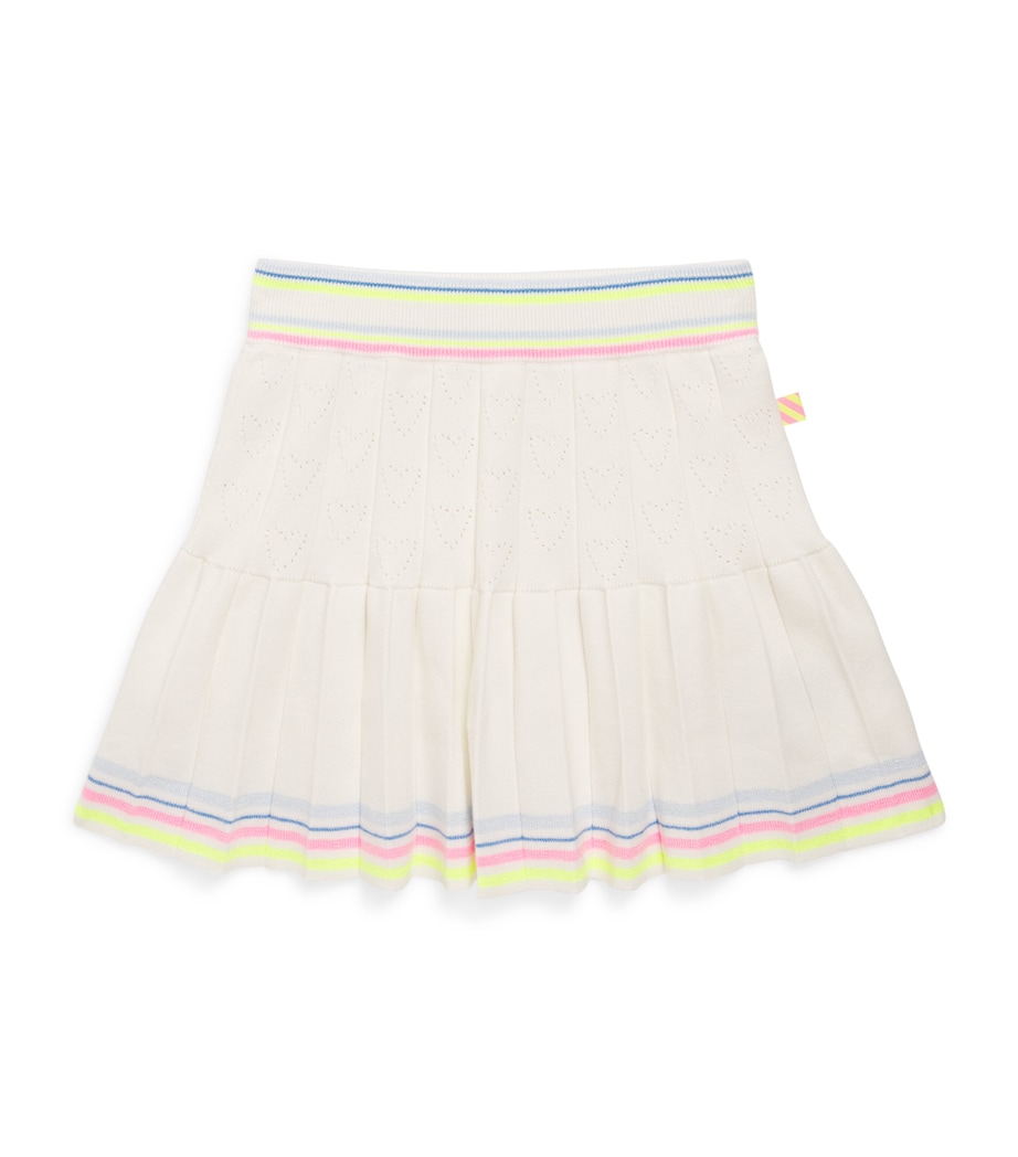 Billieblush Cotton-Blend Striped Skirt (2-12 Years) Ivory Image 1