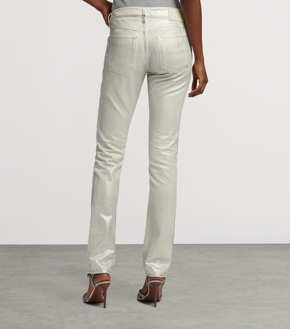 Barrett Mid-Rise Slim-Fit Jeans STERLING STEEL Image 8