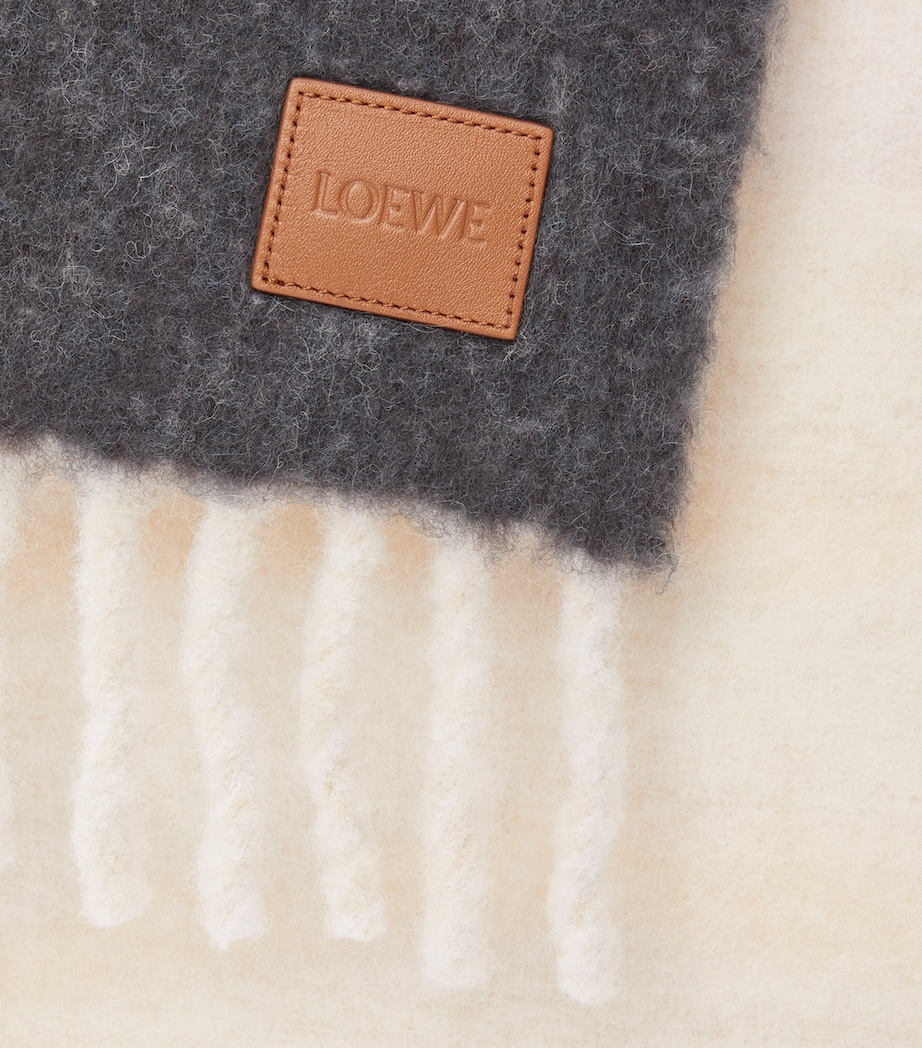 Alpaca-Blend Marble Scarf LIGHT BEIGE/MULTI Image 5