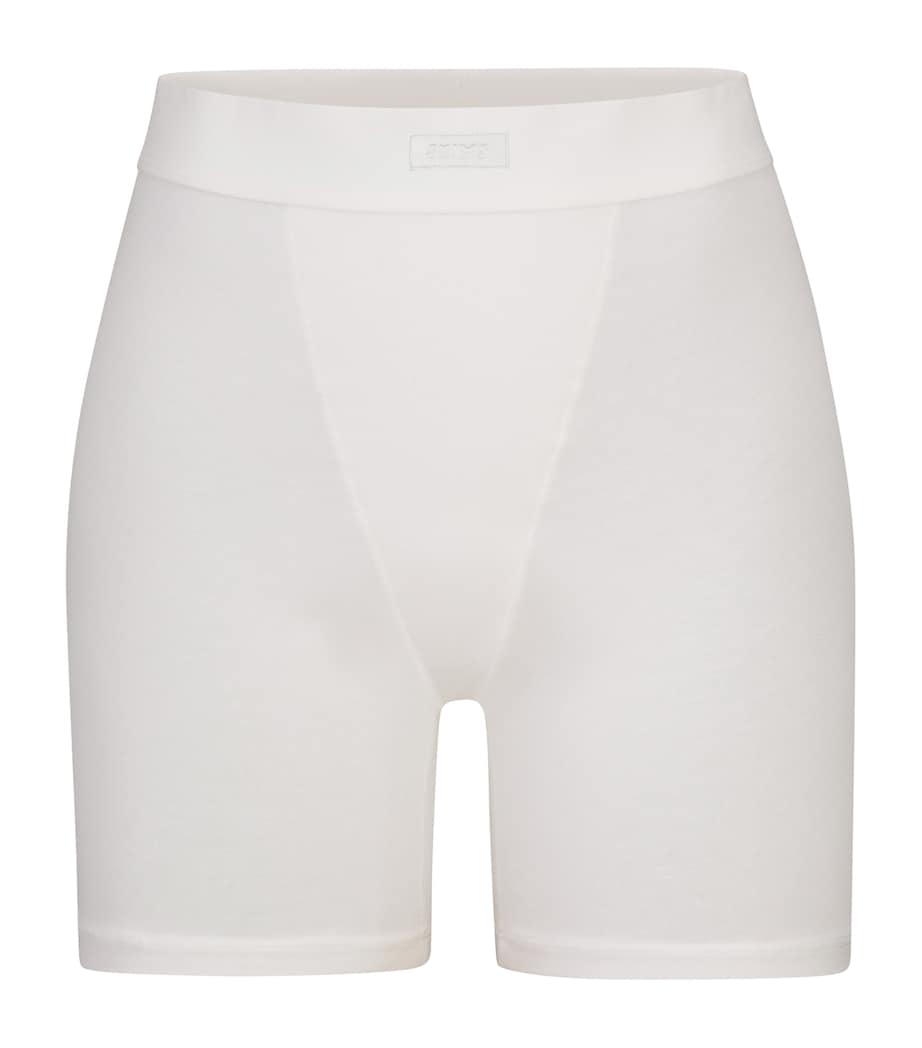 Skims Womens Boyfriend Boxer Shorts Marble Image 1