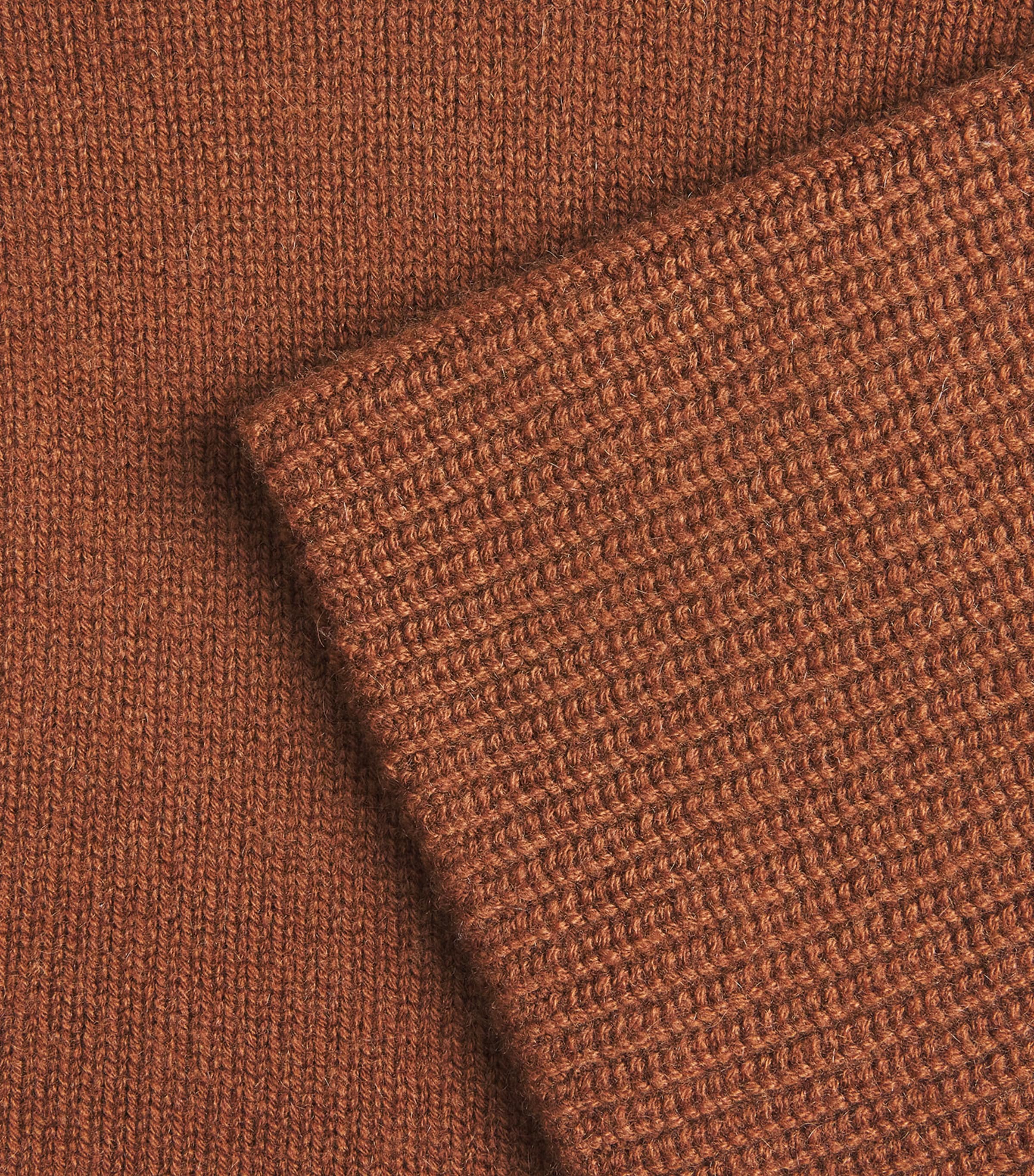 Cashmere Open Sweater CINNAMON Image 5