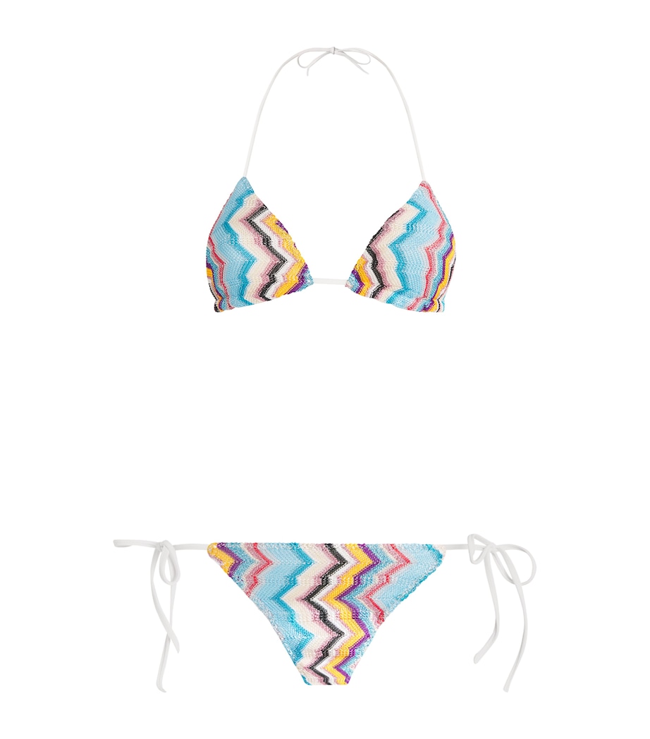 Zigzag Triangle Bikini S72LG MULTICOLOR Image 1