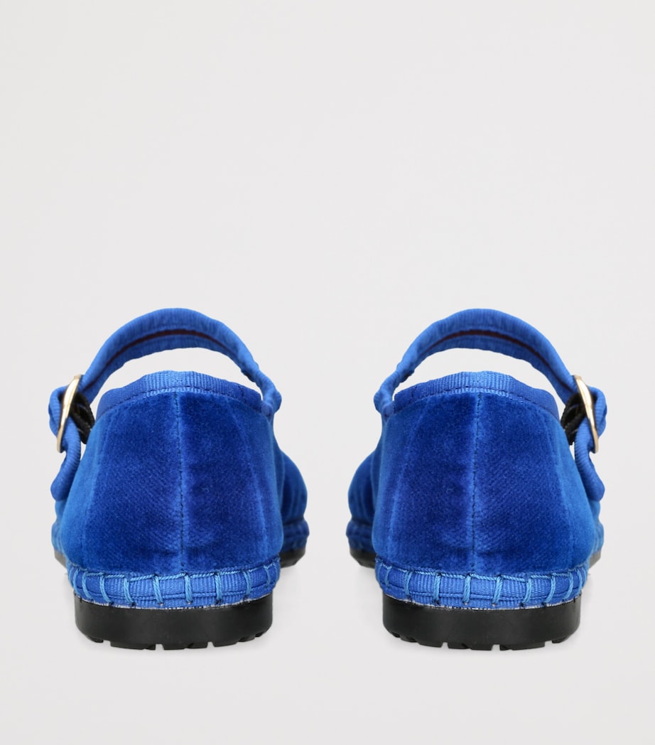 Velvet Oe Mary Janes BLUE Image 2