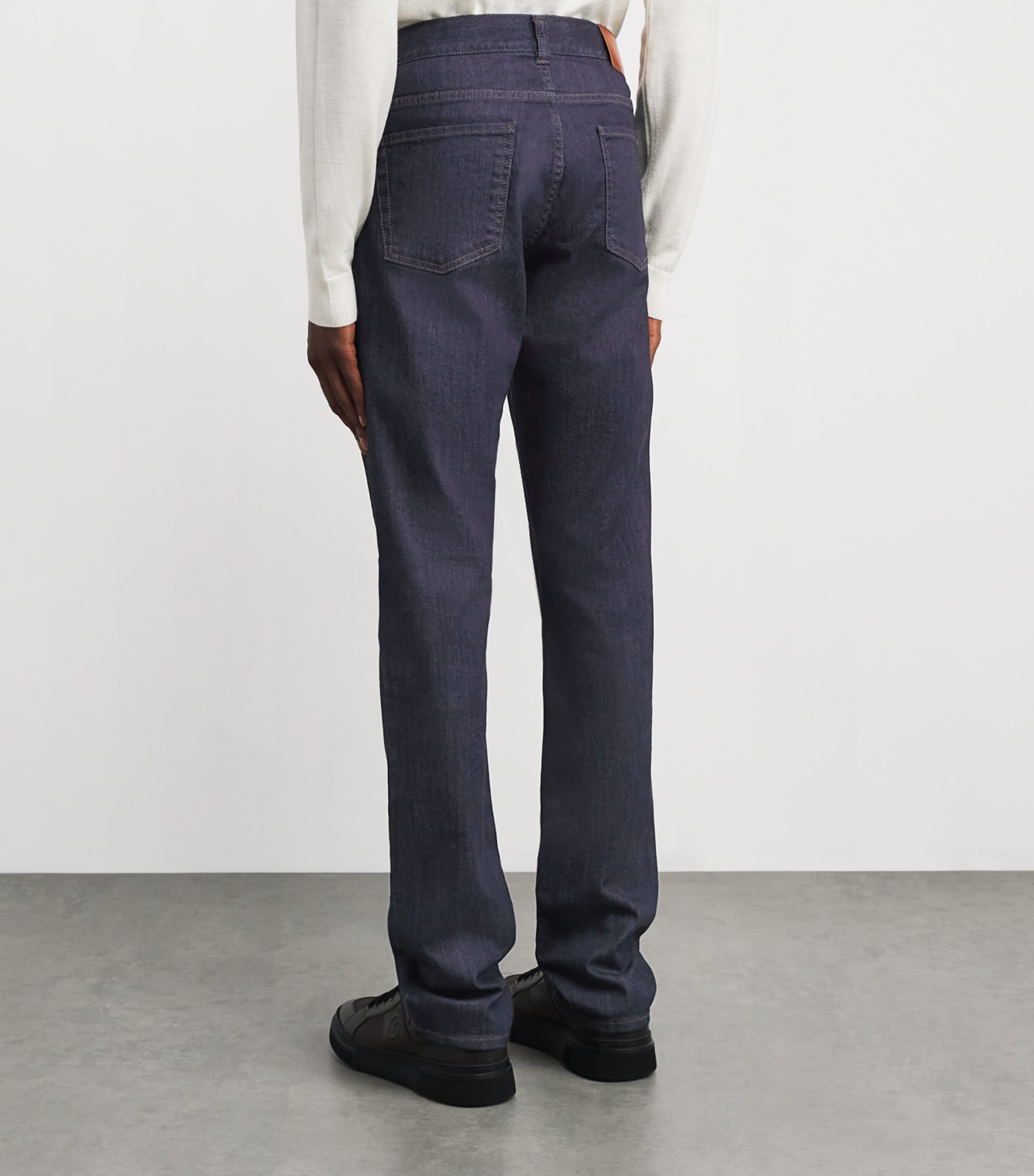 Slim Jeans 300 DARK BLUE Image 4