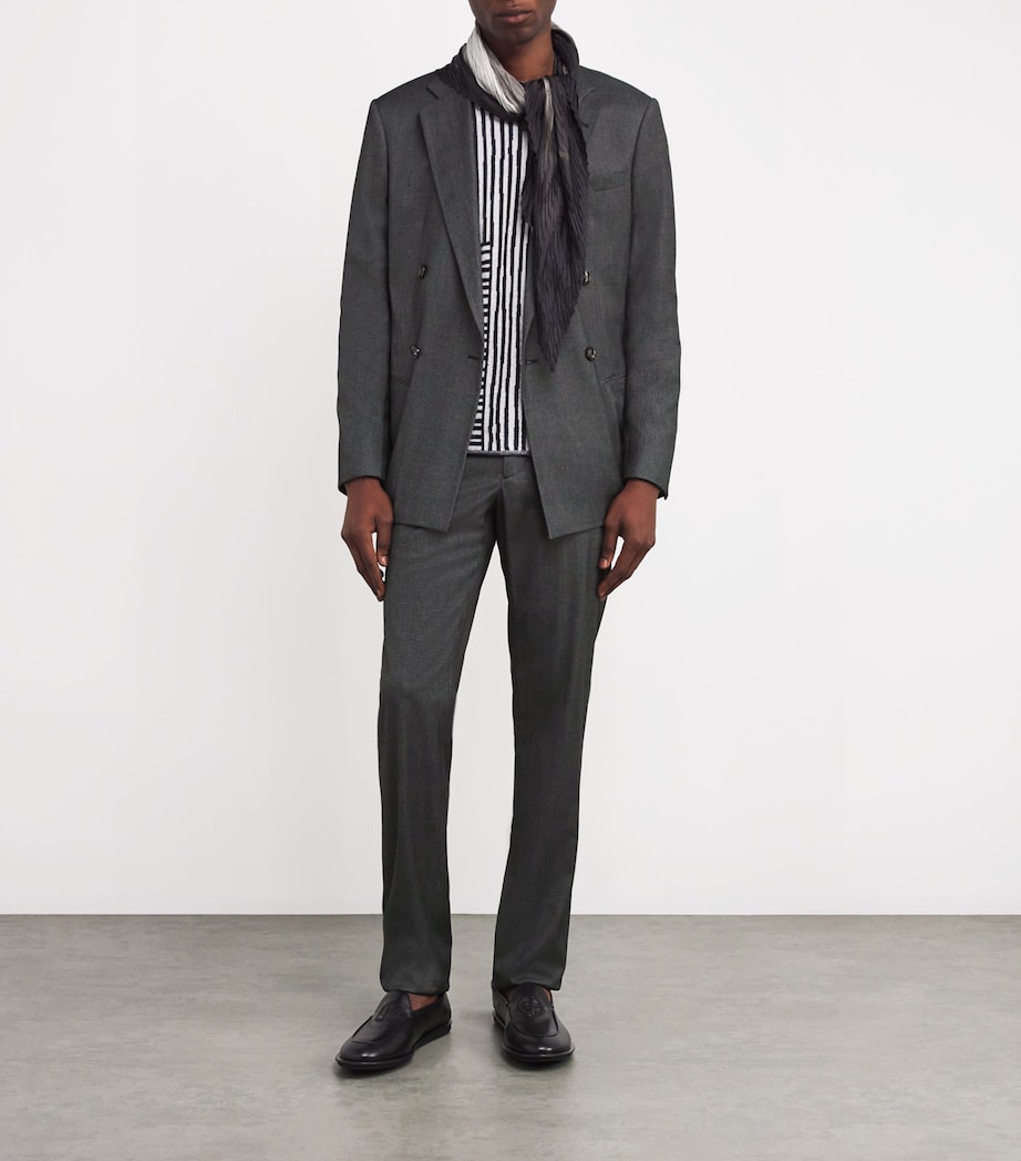 Cashmere-Blend Double-Breasted Soho Suit U8136 Image 2