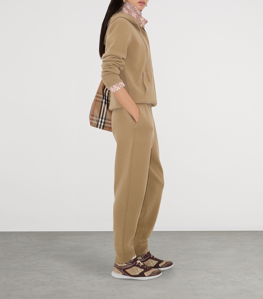 Cashmere-Blend Sweatpants FLAX Image 3