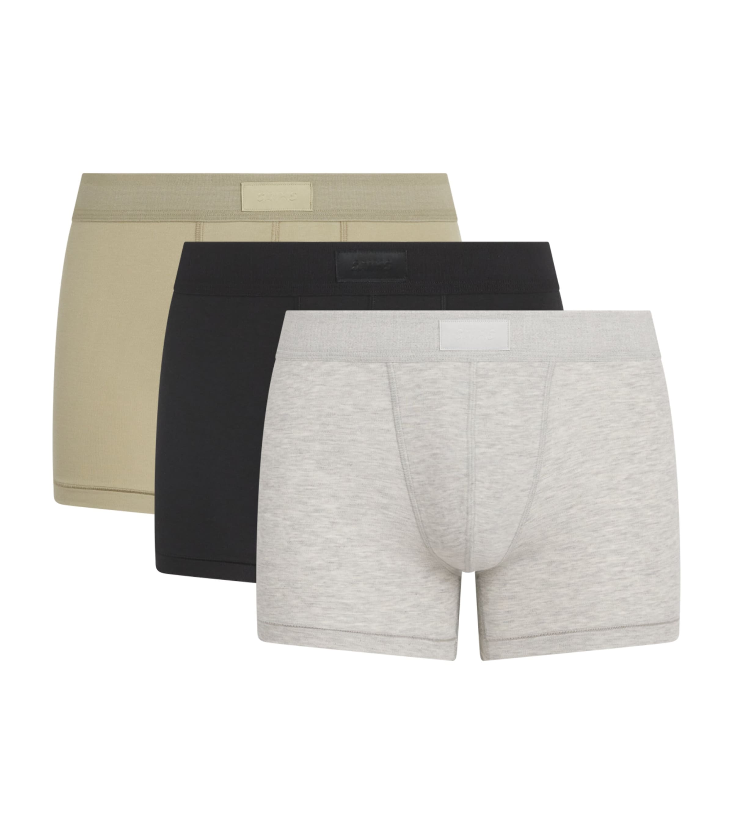 Skims Logo Band Boxer Briefs (Pack of 3) | Men Clothing | Socks & Underwear | Boxers & Briefs | Designers | Skims