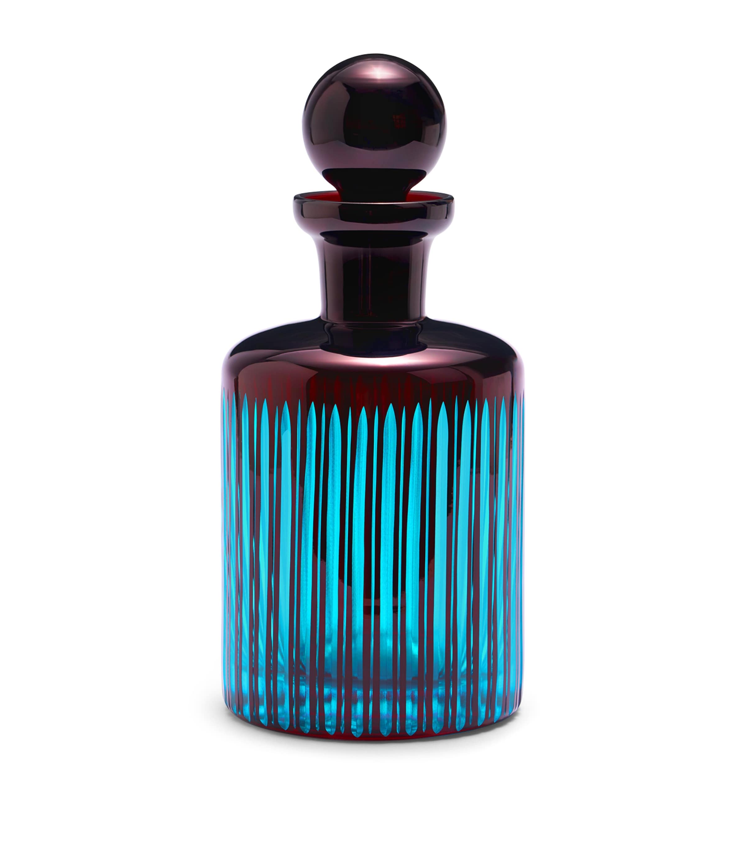 L'Objet Glass Prism Decanter (1.2L) Bordeaux Image 1