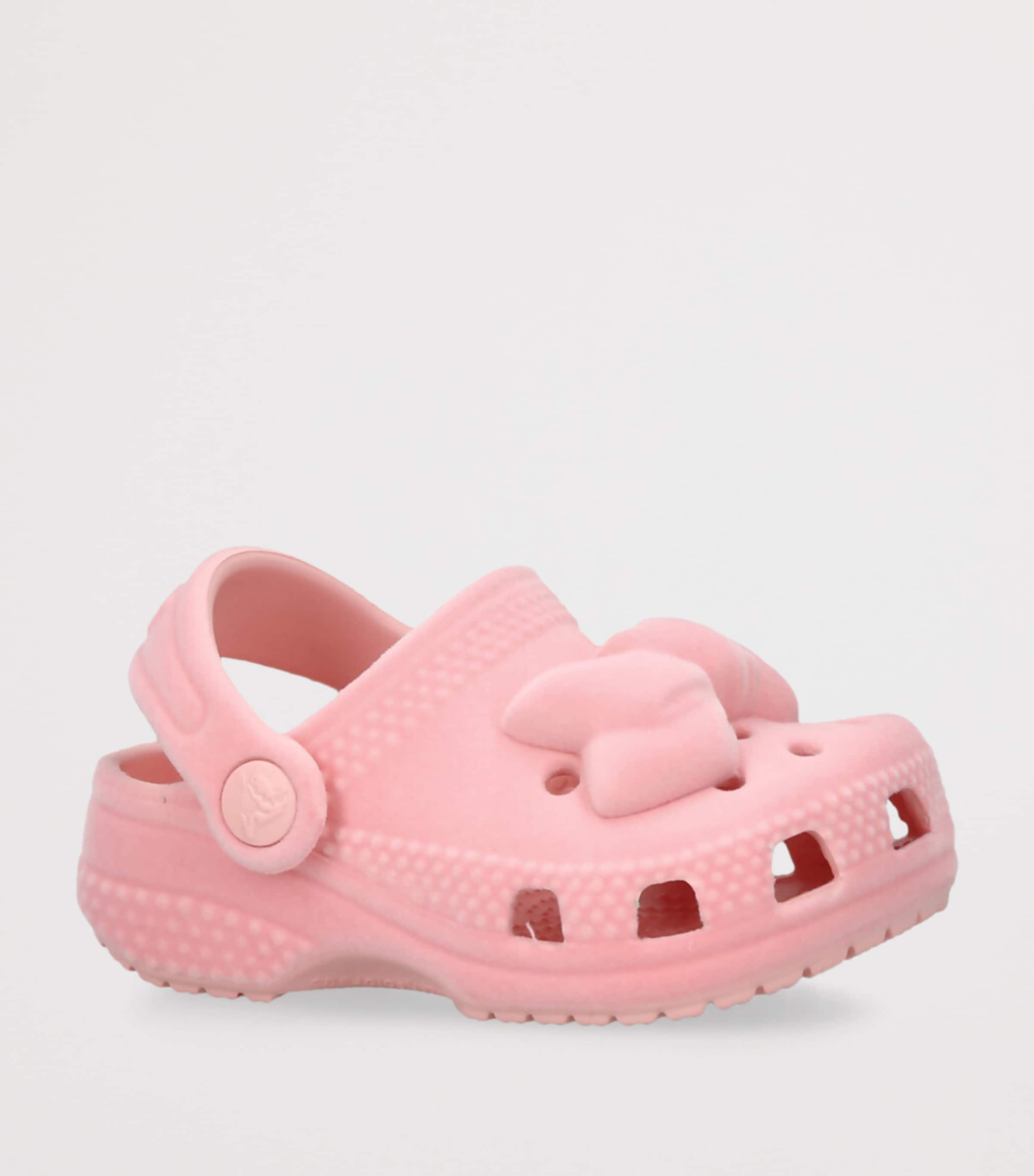 Velvet Littles Classic Clogs PINK Image 3