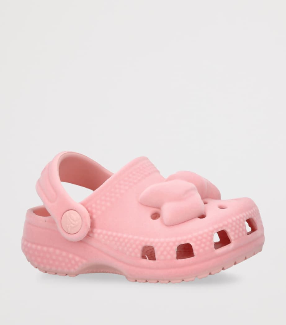 Velvet Littles Classic Clogs PINK Image 3