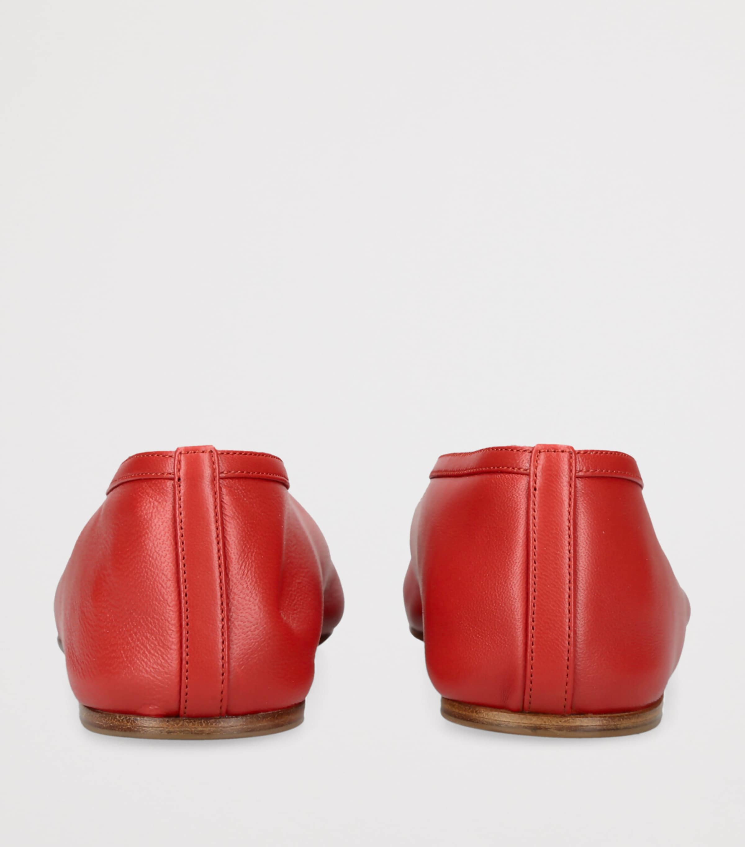 Leather Luna Ballet Flats RED/OTHER Image 2