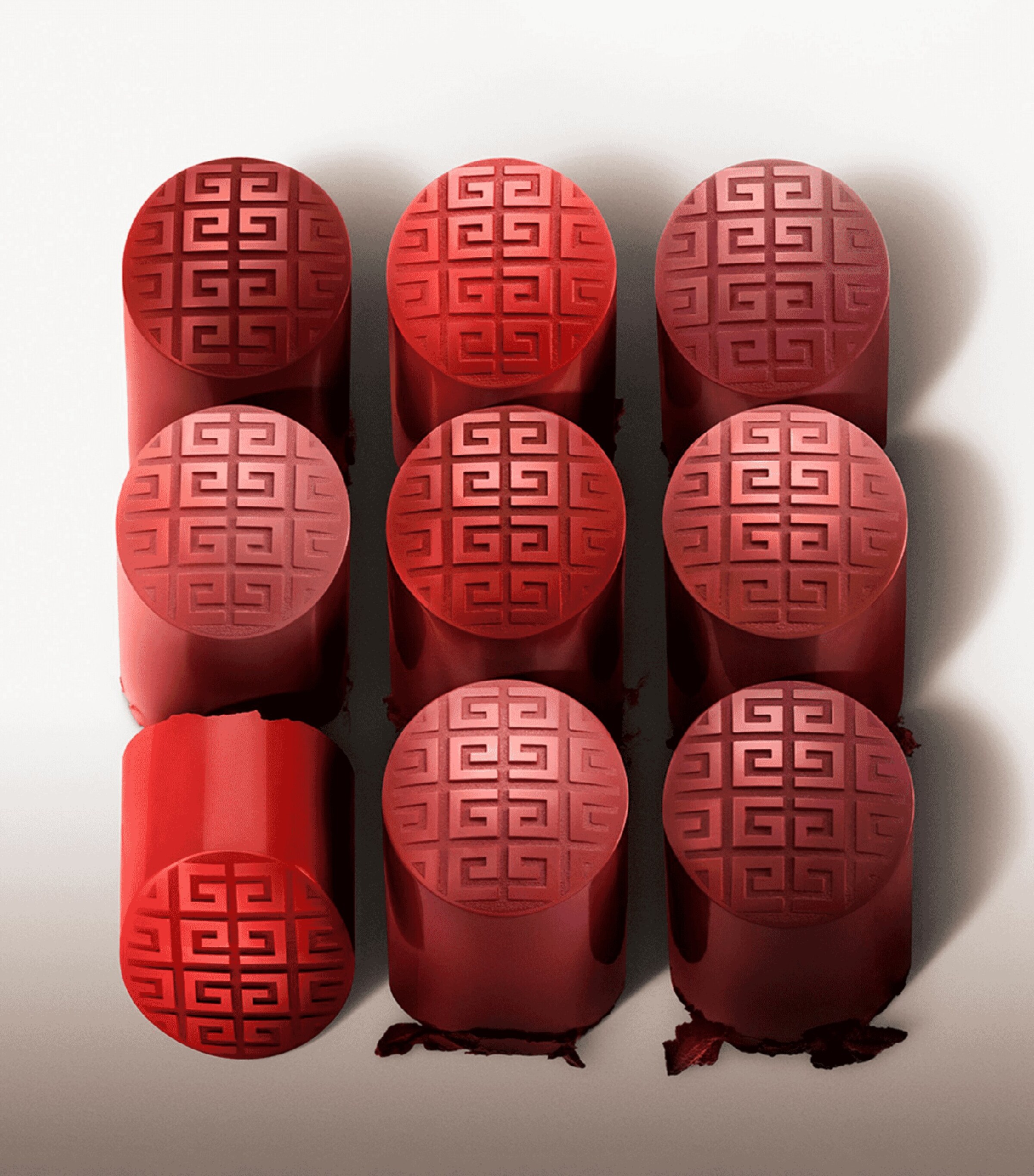 Givenchy Le Rouge Interdit Satin Lipstick Rouge Incandescent Image 4