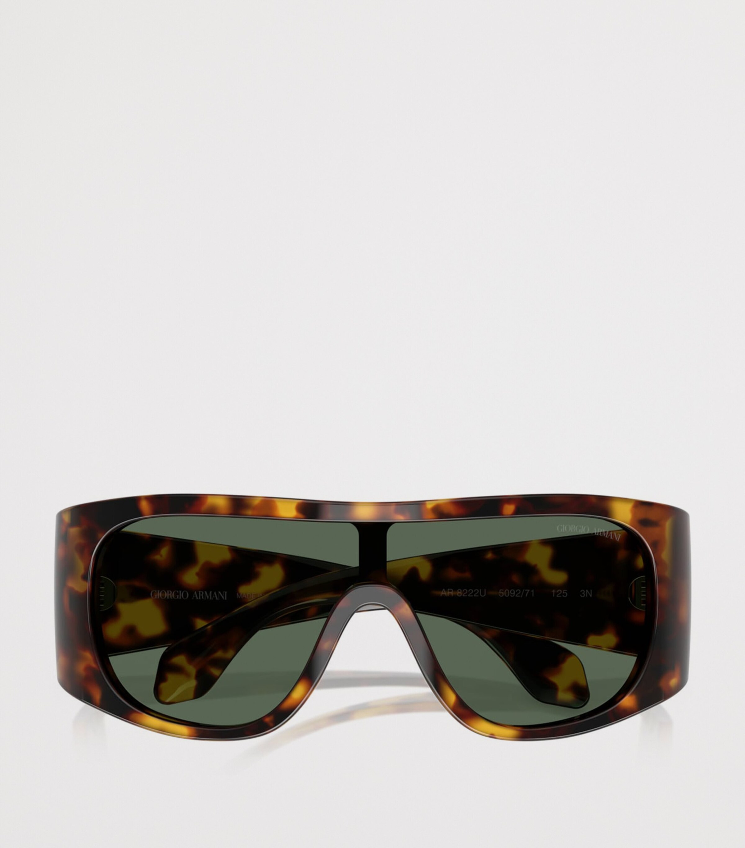 Giorgio Armani Tortoiseshell Rectangle Sunglasses Image 5