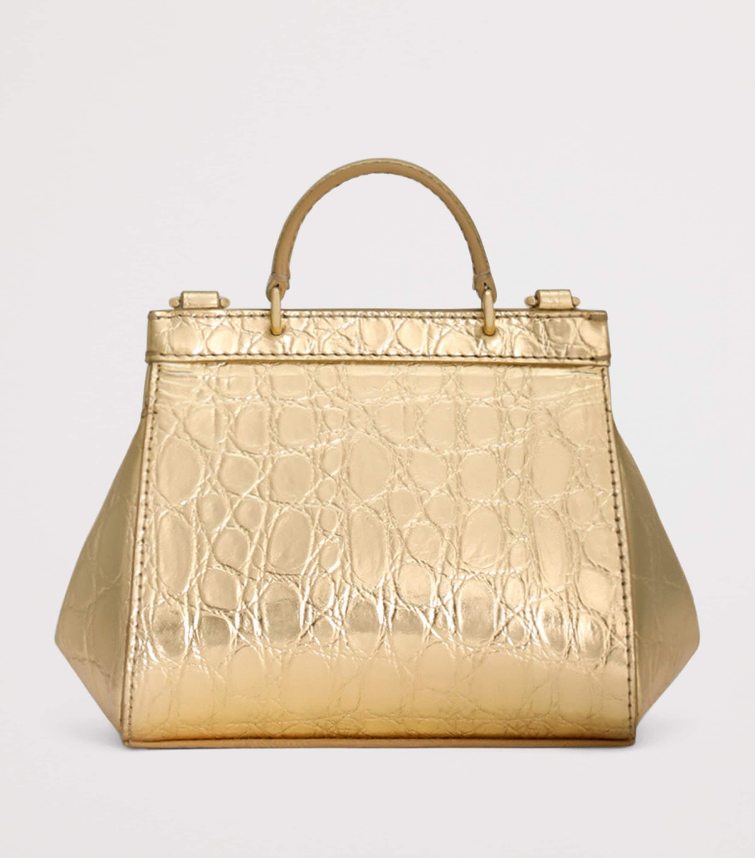 ショルダーバッグ・ポシェット DOLCE&GABBANA MEDIUM CARAMEL SICILY HAND BAG Dolce&Gabbana Sicily Bag at Toronto Yorkdale Shopping Centre