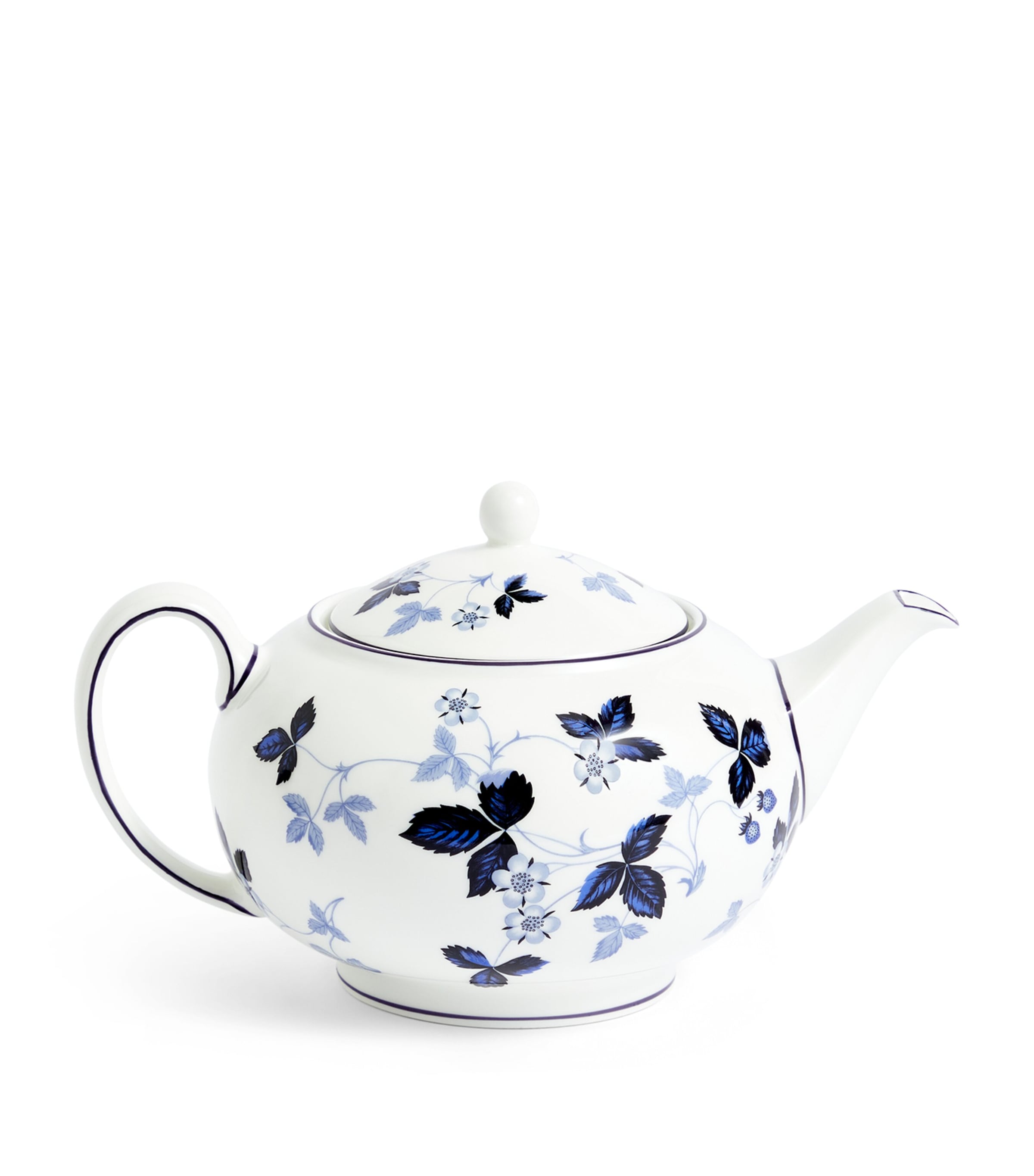 Wild Strawberry Inky Blue Teapot MULTI Image 2