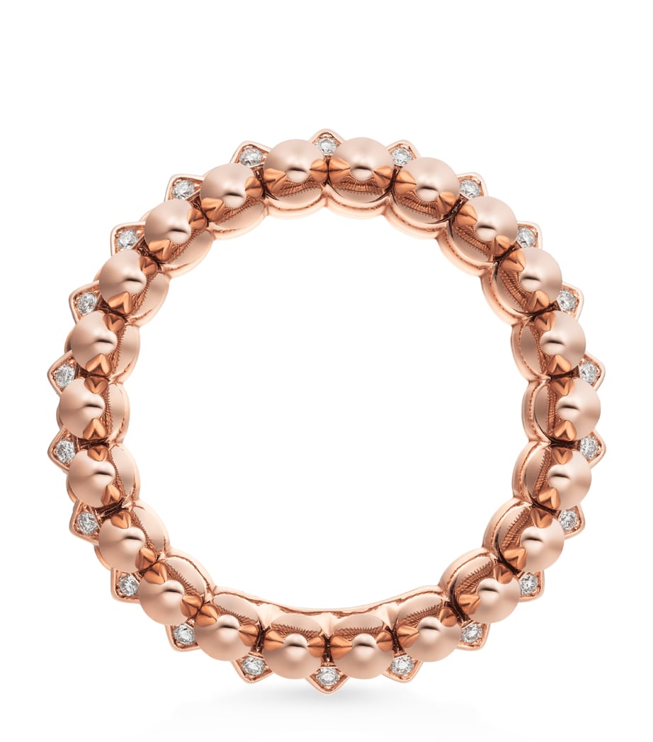 Rose Gold and Diamond Clash de Cartier Ring ROSE GOLD Image 3
