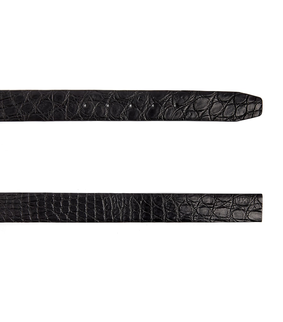 Crocodile Leather Belt 80001 Image 1