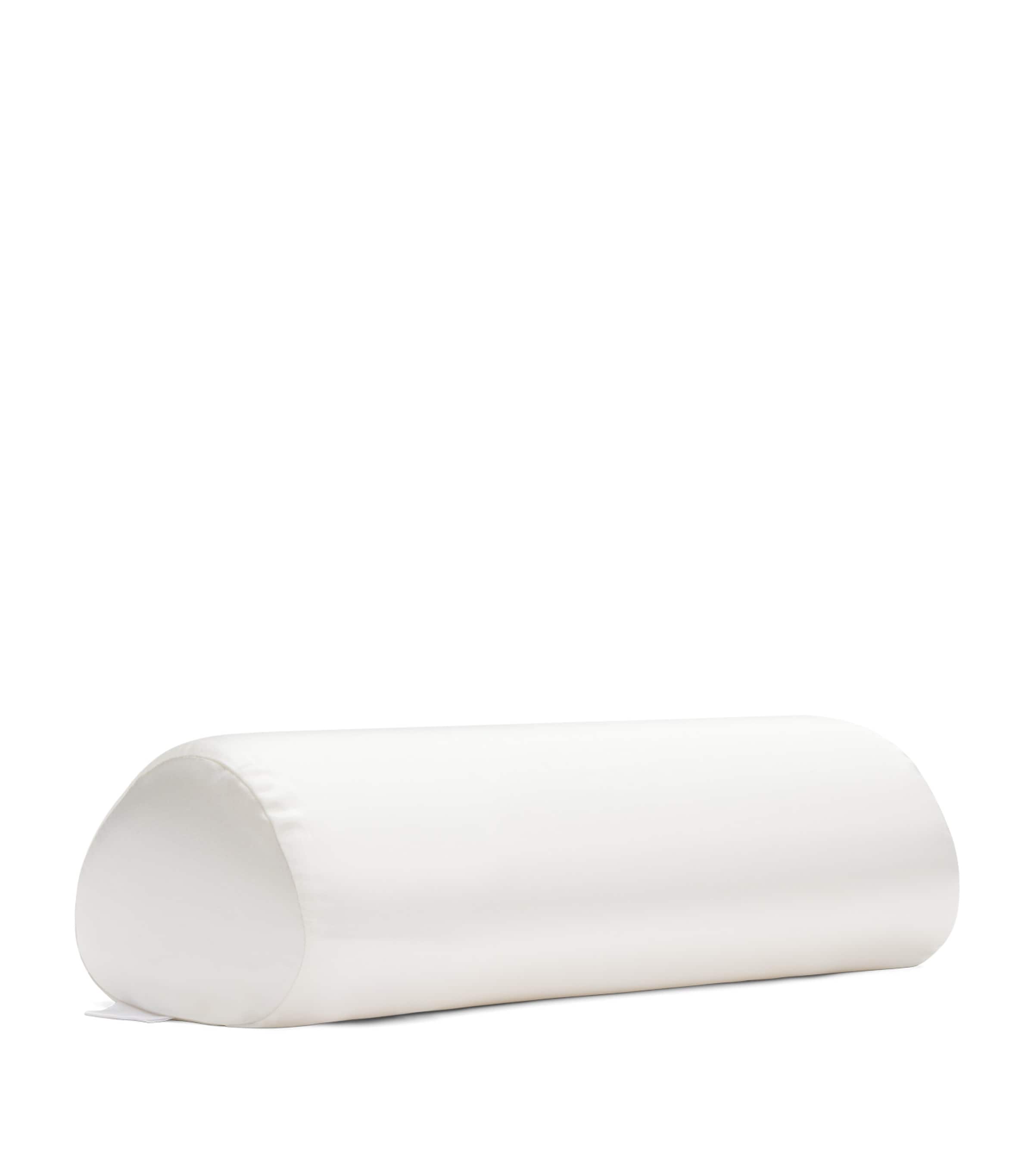 Boost Pillow with Silk Pillowcase (20cm x 47cm) WHITE Image 3