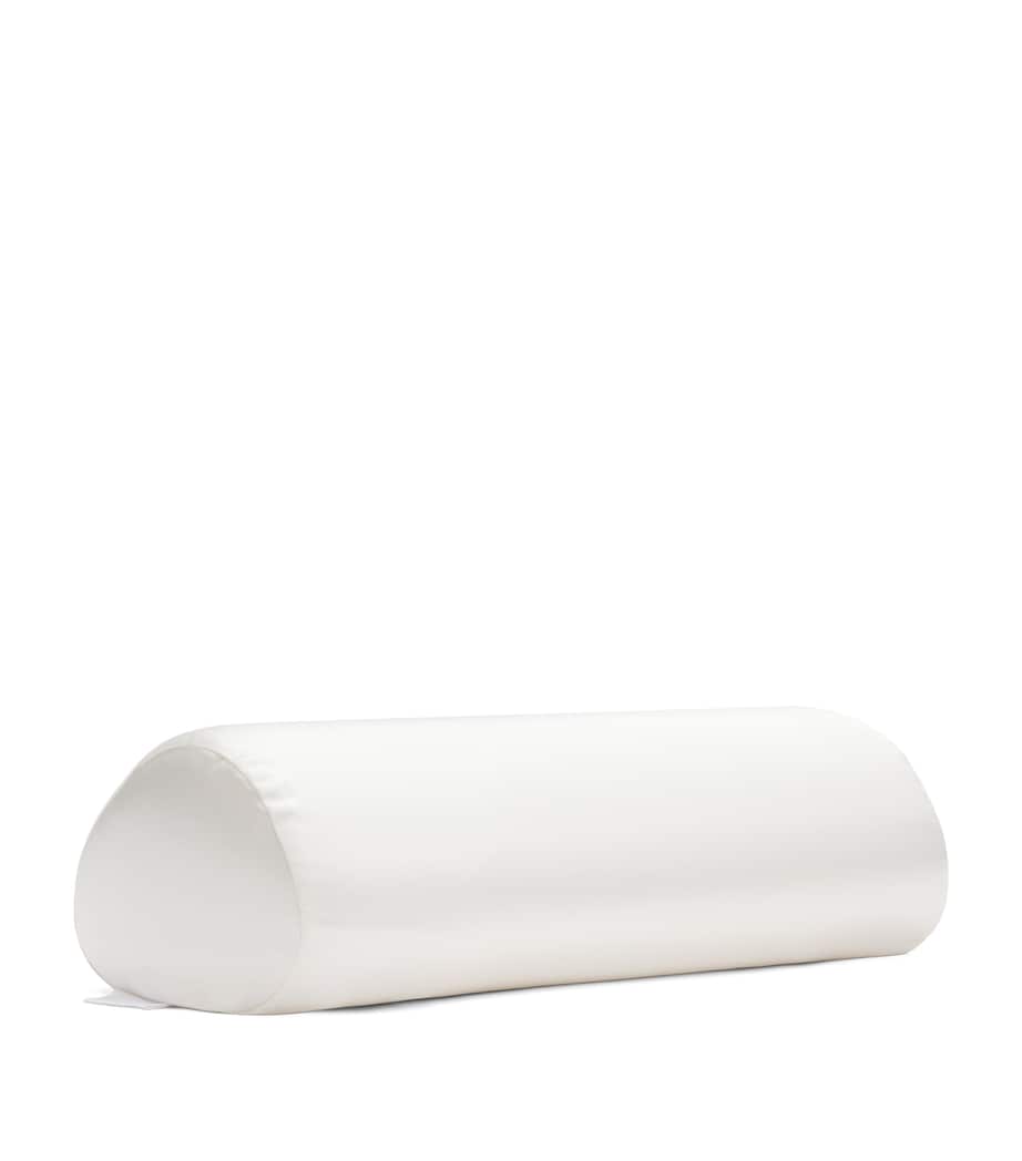 Boost Pillow with Silk Pillowcase (20cm x 47cm) WHITE Image 3