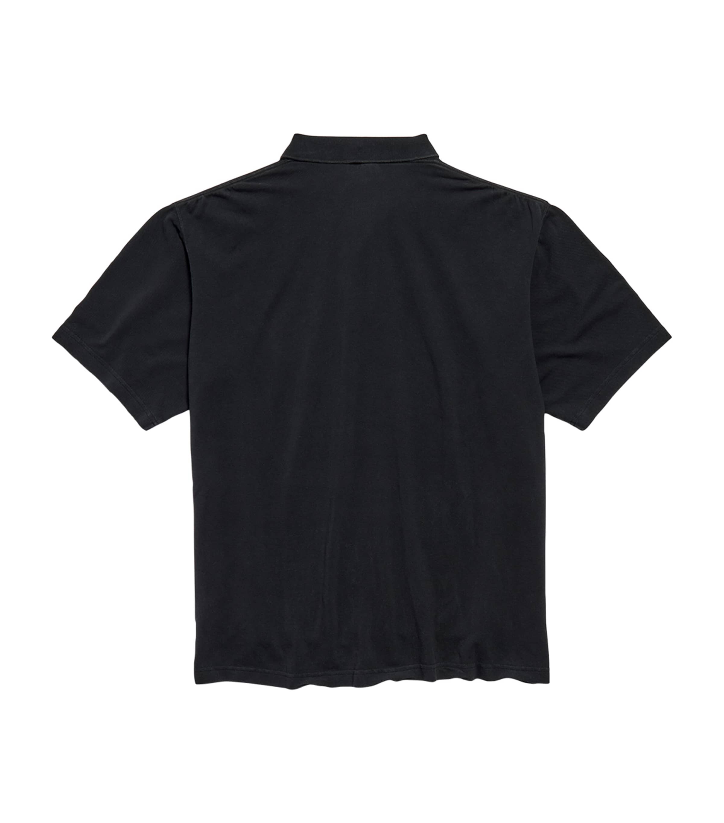 Balenciaga Black Laurel Classic Polo Shirt | Harrods ES