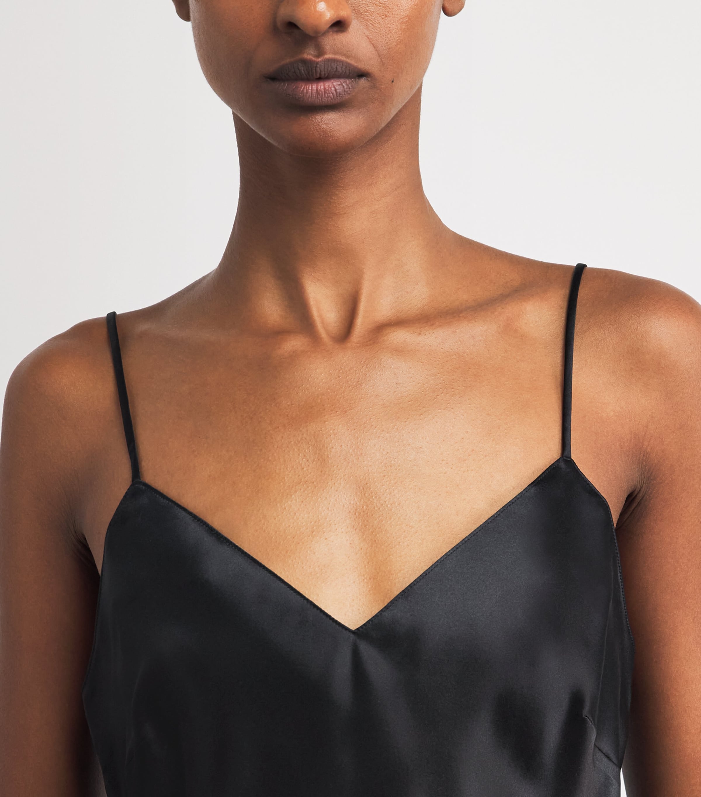 Simone Perele Womens Silk Love Me Cami Top Noir Image 3