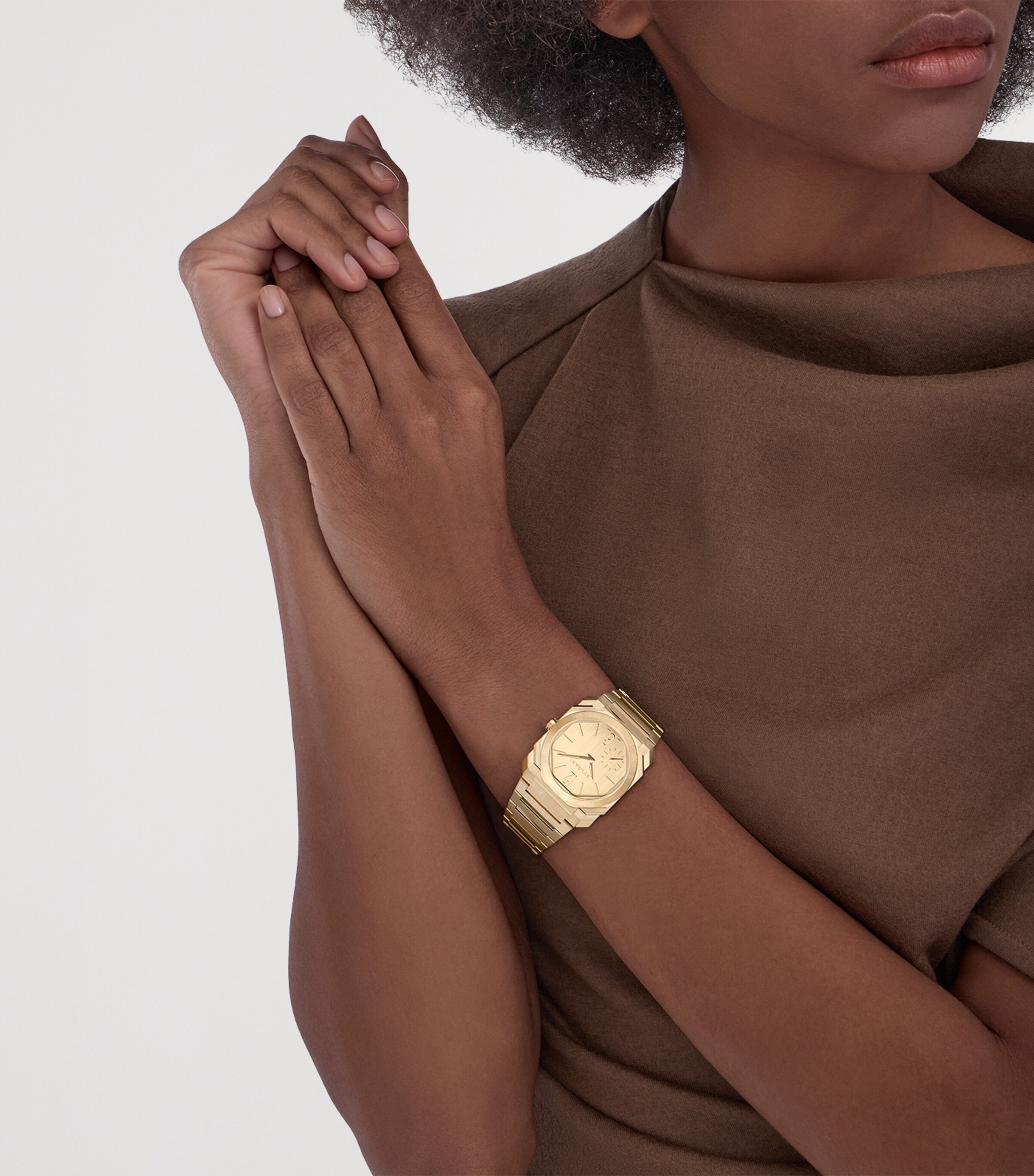 Bvlgari Yellow Gold Octo Finissimo Automatic Watch 37mm No Color Image 7