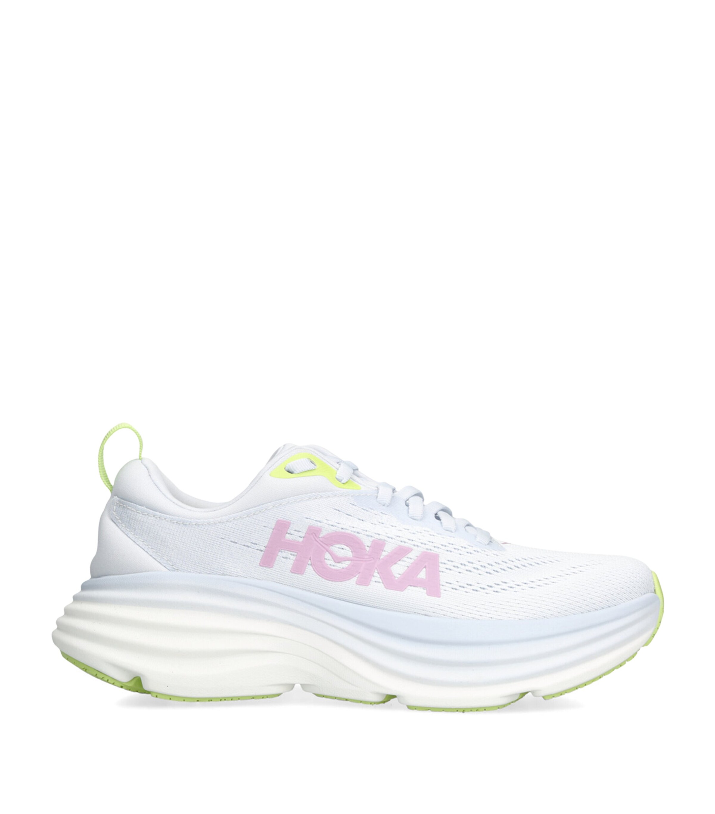 Hoka Bondi 8 Running Trainers White/comb Image 1