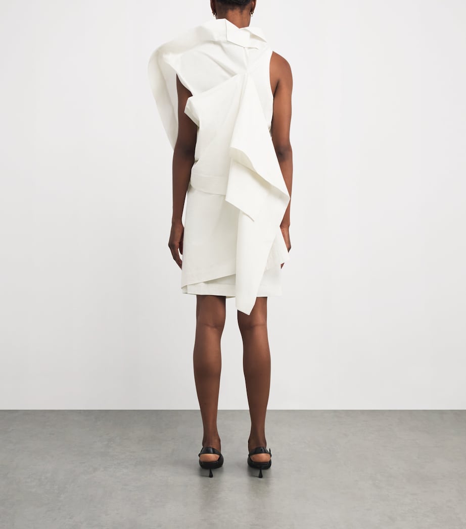 Collapsing Sculpture Tunic Top OFF-WHITE Image 3