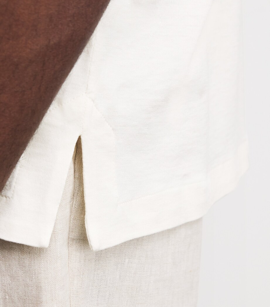 Colombo Mens Silk-Cotton T-Shirt Image 6