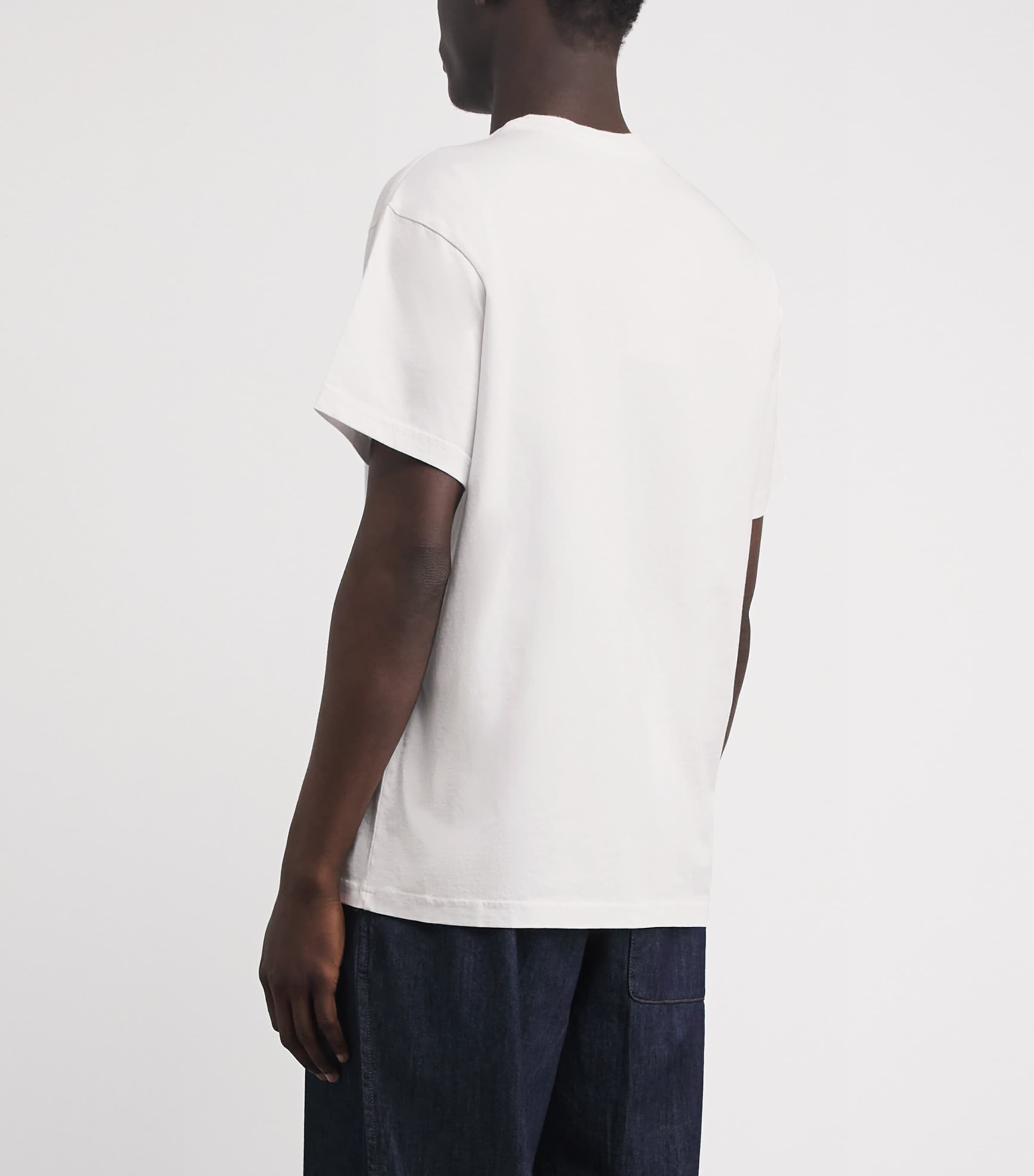 Vivienne Westwood Mens Cotton Orb T-shirt White Image 5