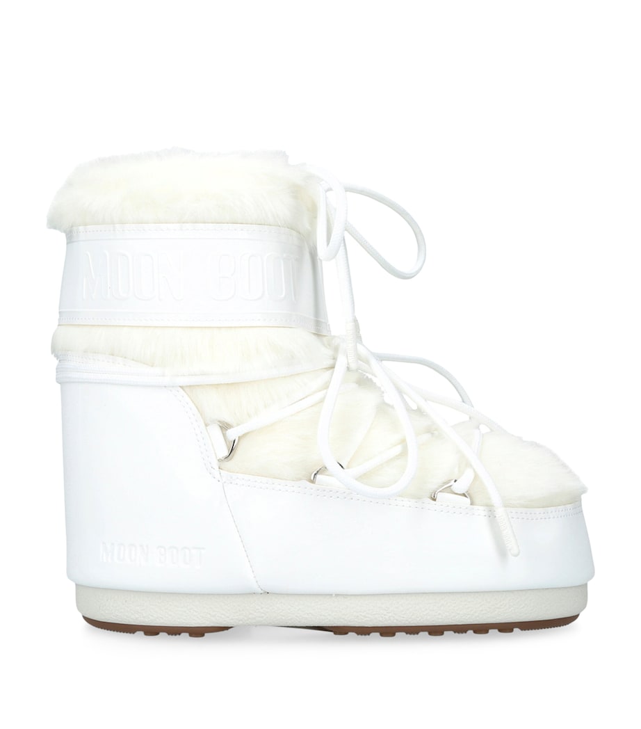 Icon Low Ankle Boots WHITE Image 1