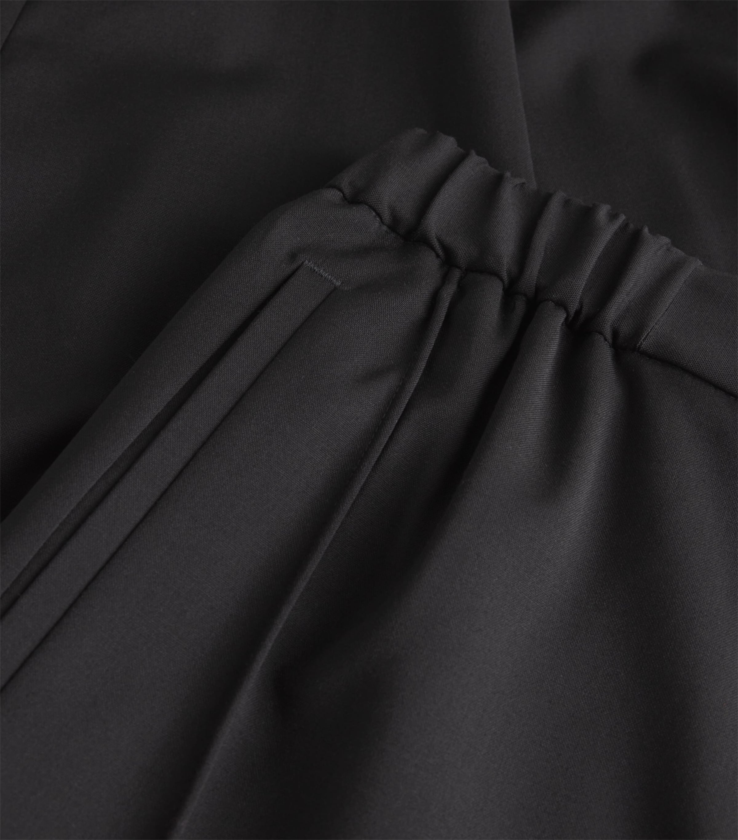 Virgin Wool Cuffed Trousers 999 Image 5