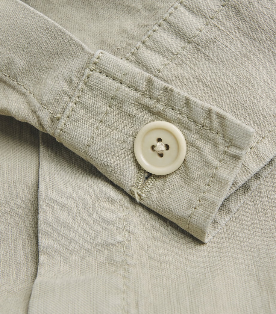 Cotton-Linen Julian Overshirt CLAY Image 5