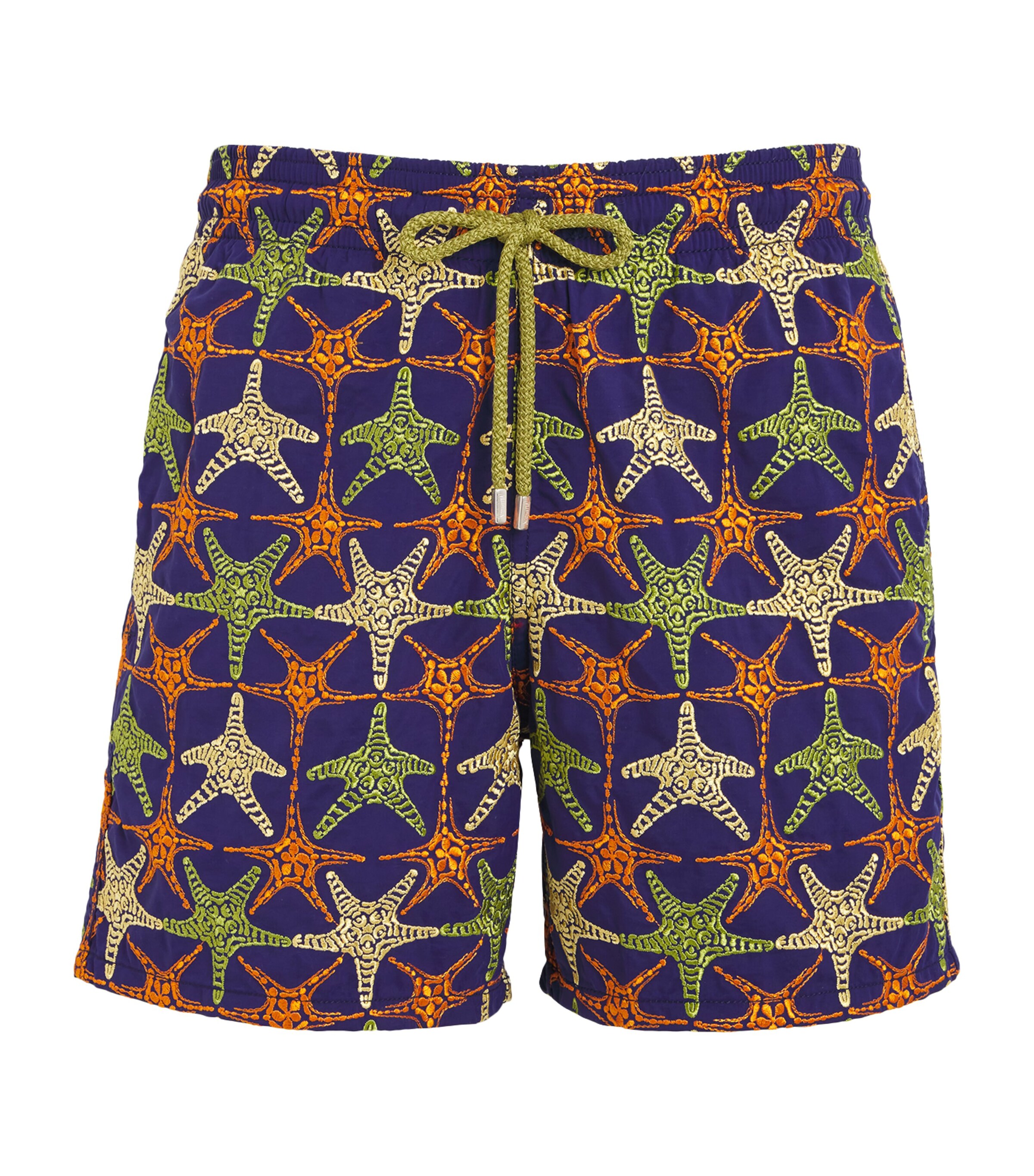 Vilebrequin Starfish Embroidered Mistral Swim Shorts | Men Clothing | Swimwear | Designers | Vilebrequin