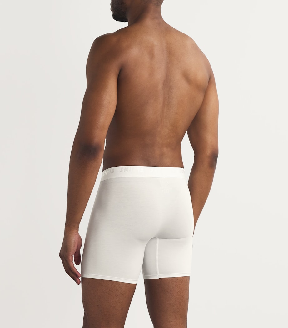 Stretch-Jersey Boxer Briefs (Pack of 3) CHALK Image 3