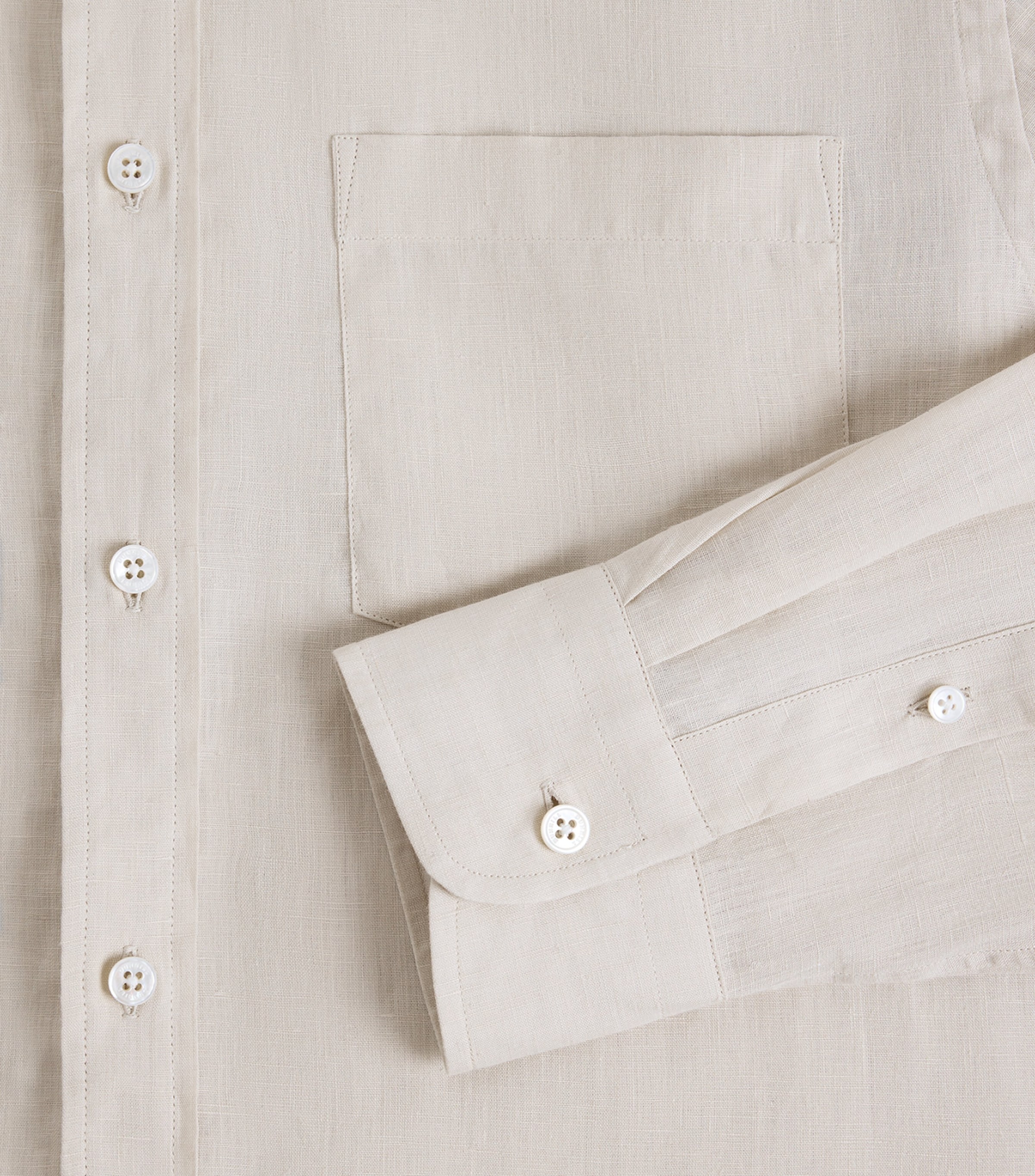 Dunhill Mens Linen Shirt Image 5
