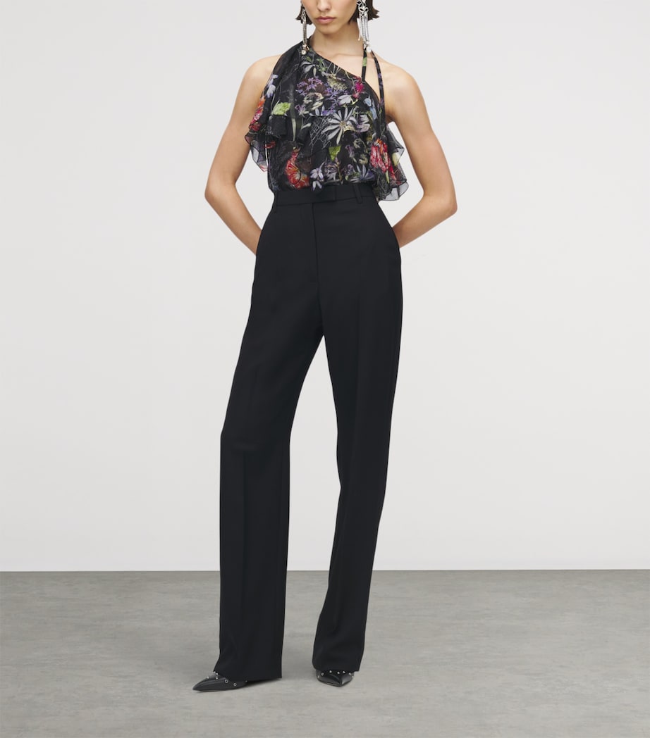 Wool High-Waisted Trousers 1000 Image 2