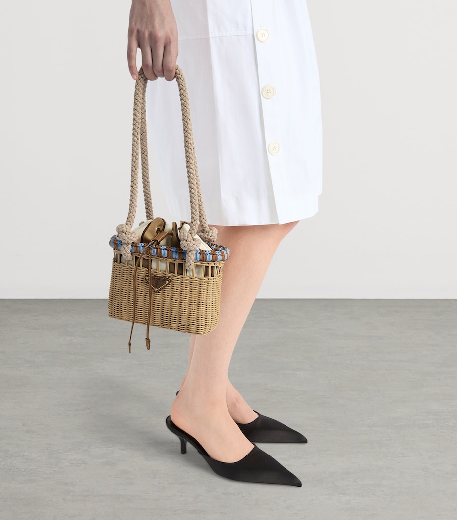 Mini Wicker Bag F0O8A Image 6