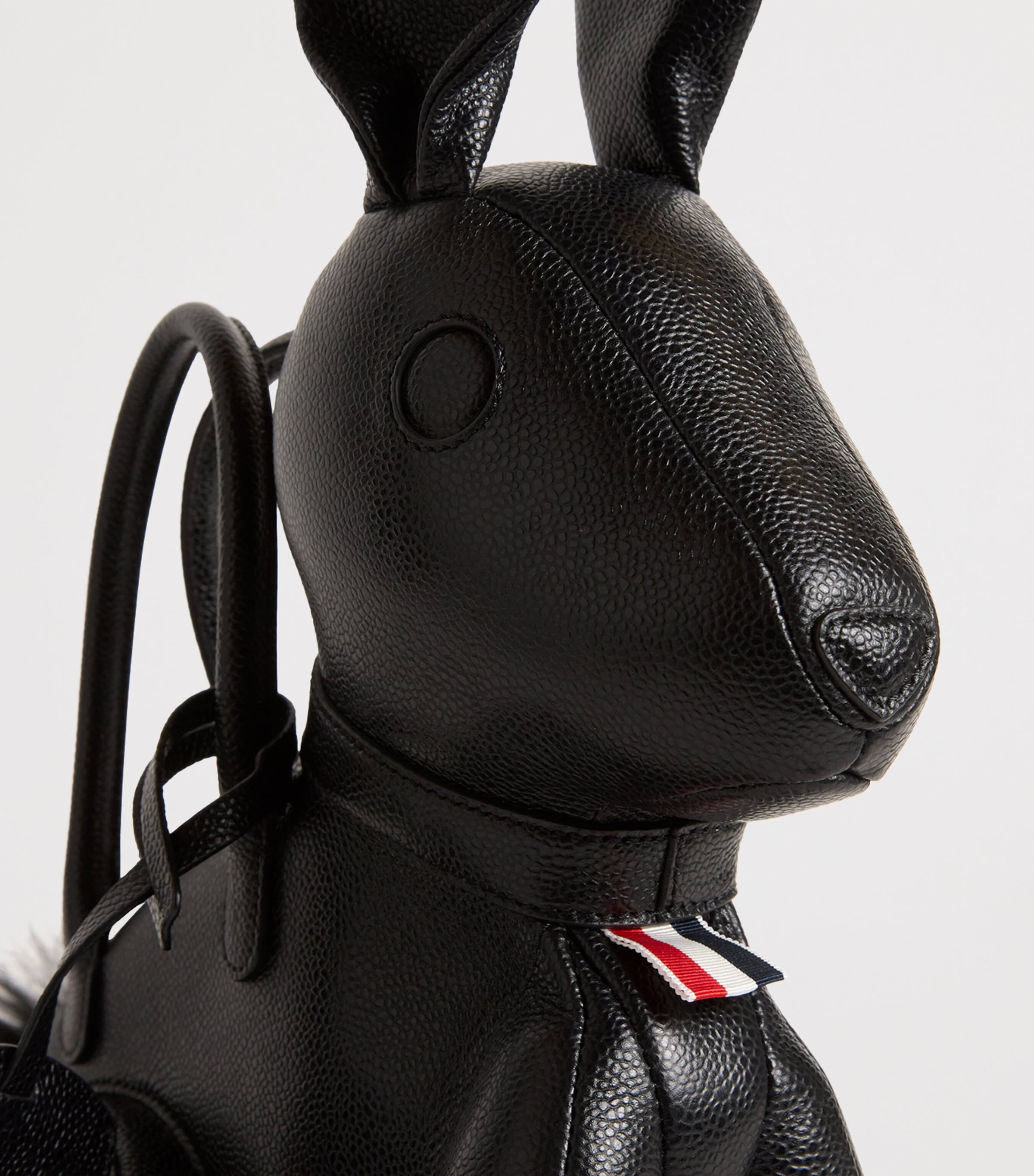 Lather Rabbit Top-Handle Bag BLACK Image 6