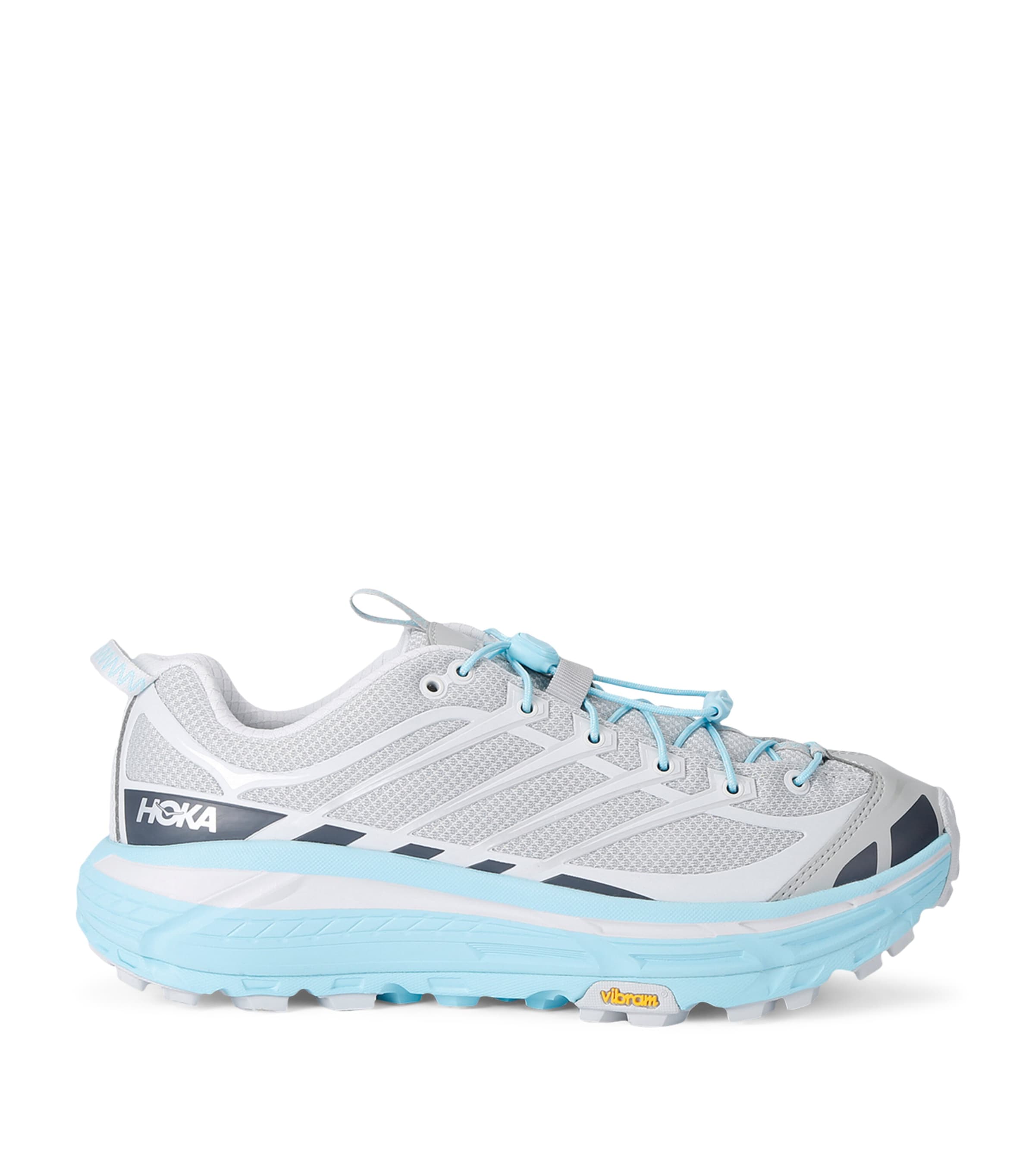 Hoka One One Mafate Three2 Trainers In Silver