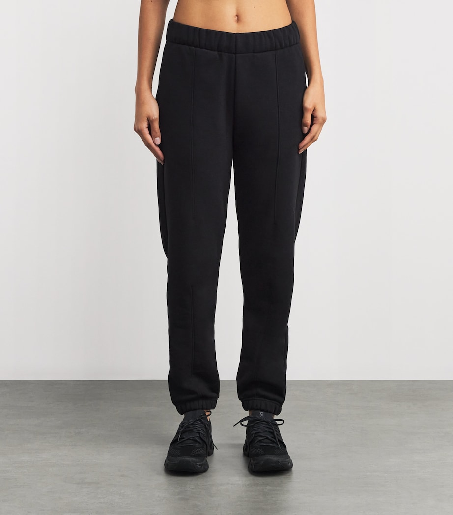Organic Cotton-Blend Club Sweatpants BLACK Image 3