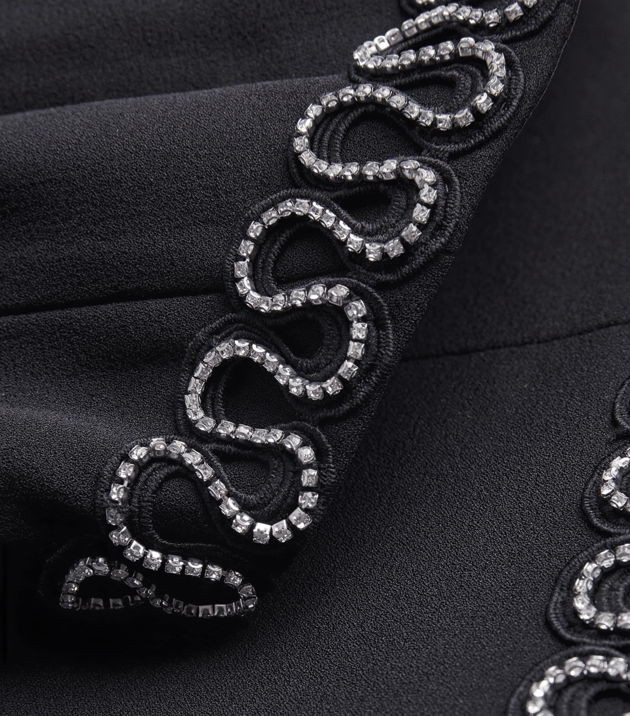 Embellished Nyx Mini Dress BLACK Image 5