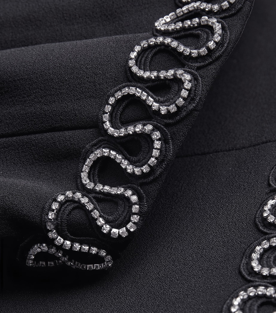 Embellished Nyx Mini Dress BLACK Image 5