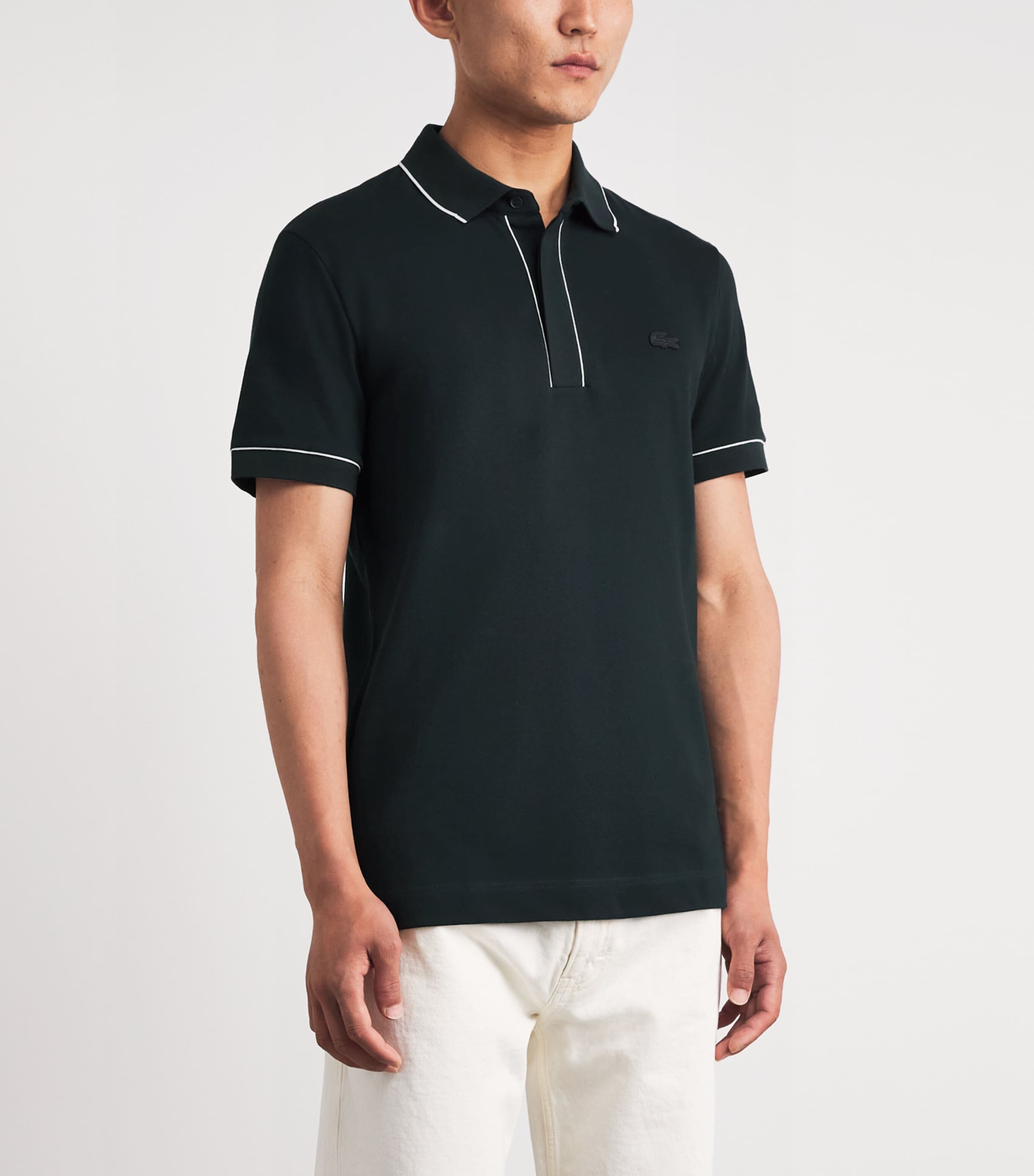Lacoste Mens Cotton Original Polo Shirt Dark Varech Image 4