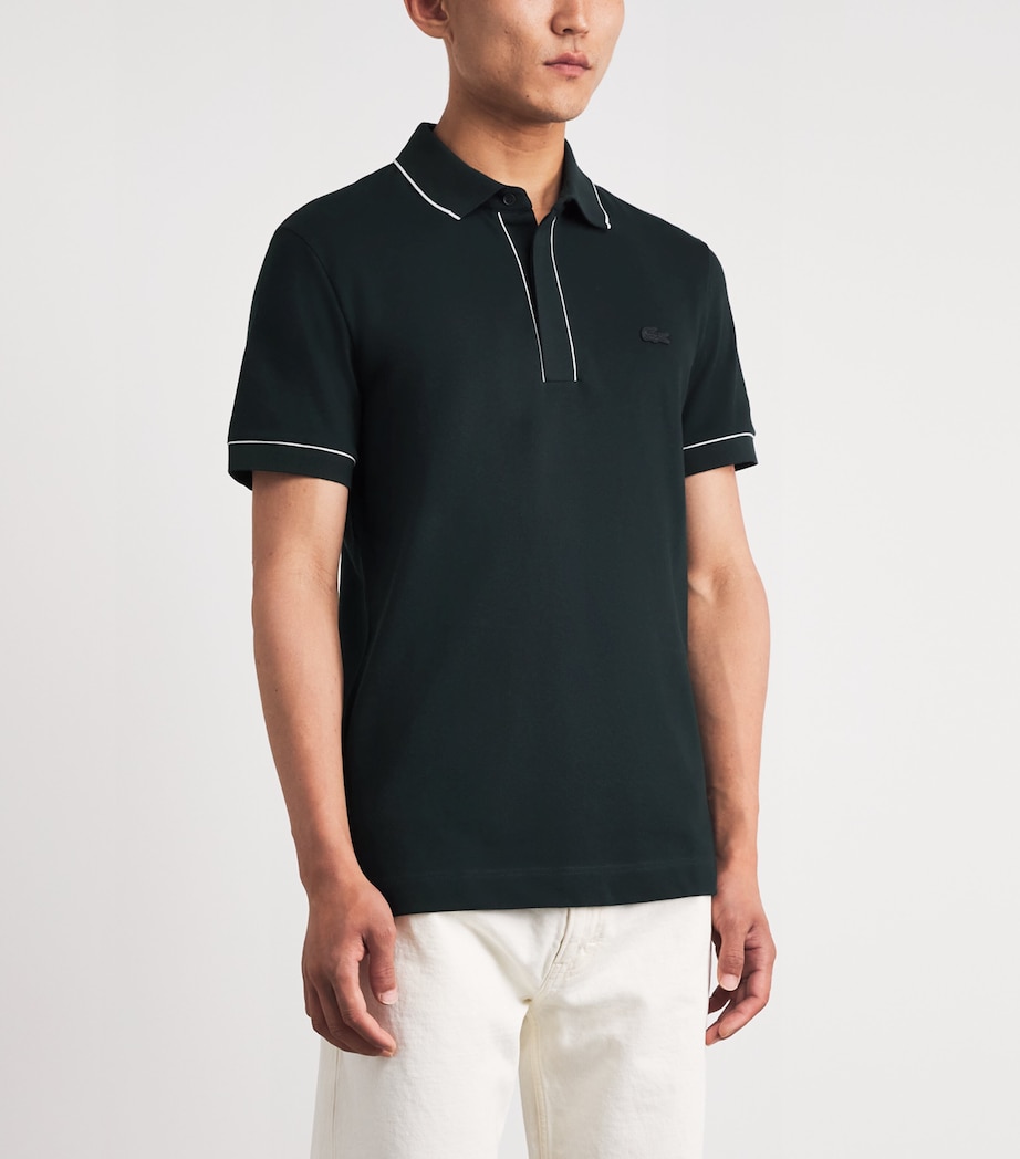 Lacoste Mens Cotton Original Polo Shirt Dark Varech Image 4