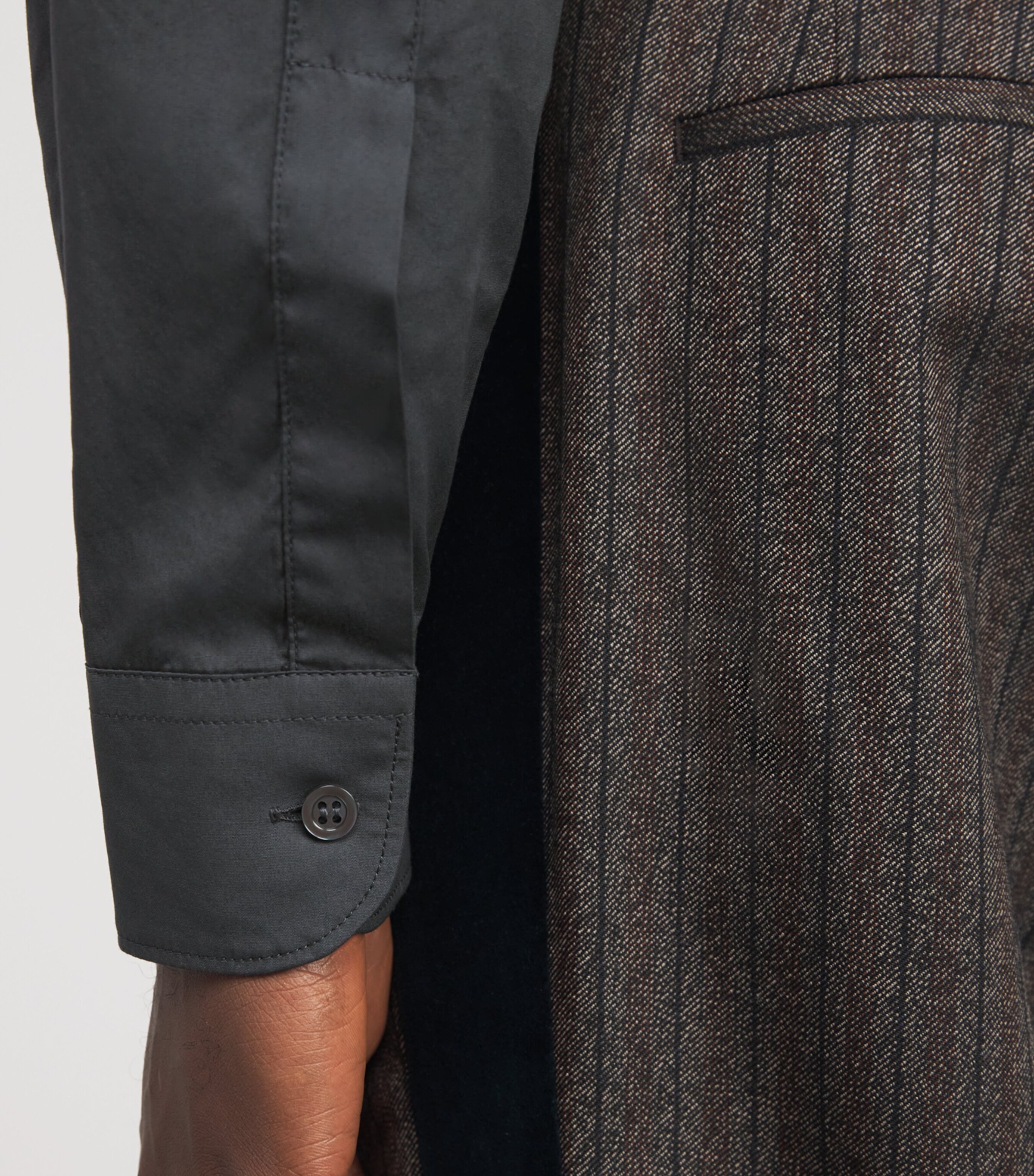 Cotton Shirt 580 PIOMBO Image 6