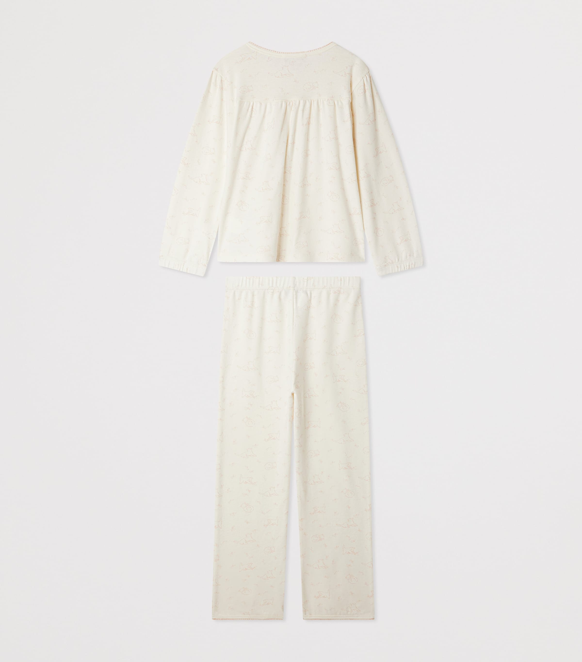 Organic Cotton Jucie Pyjama Set (10-14 Years) ROSE Image 2