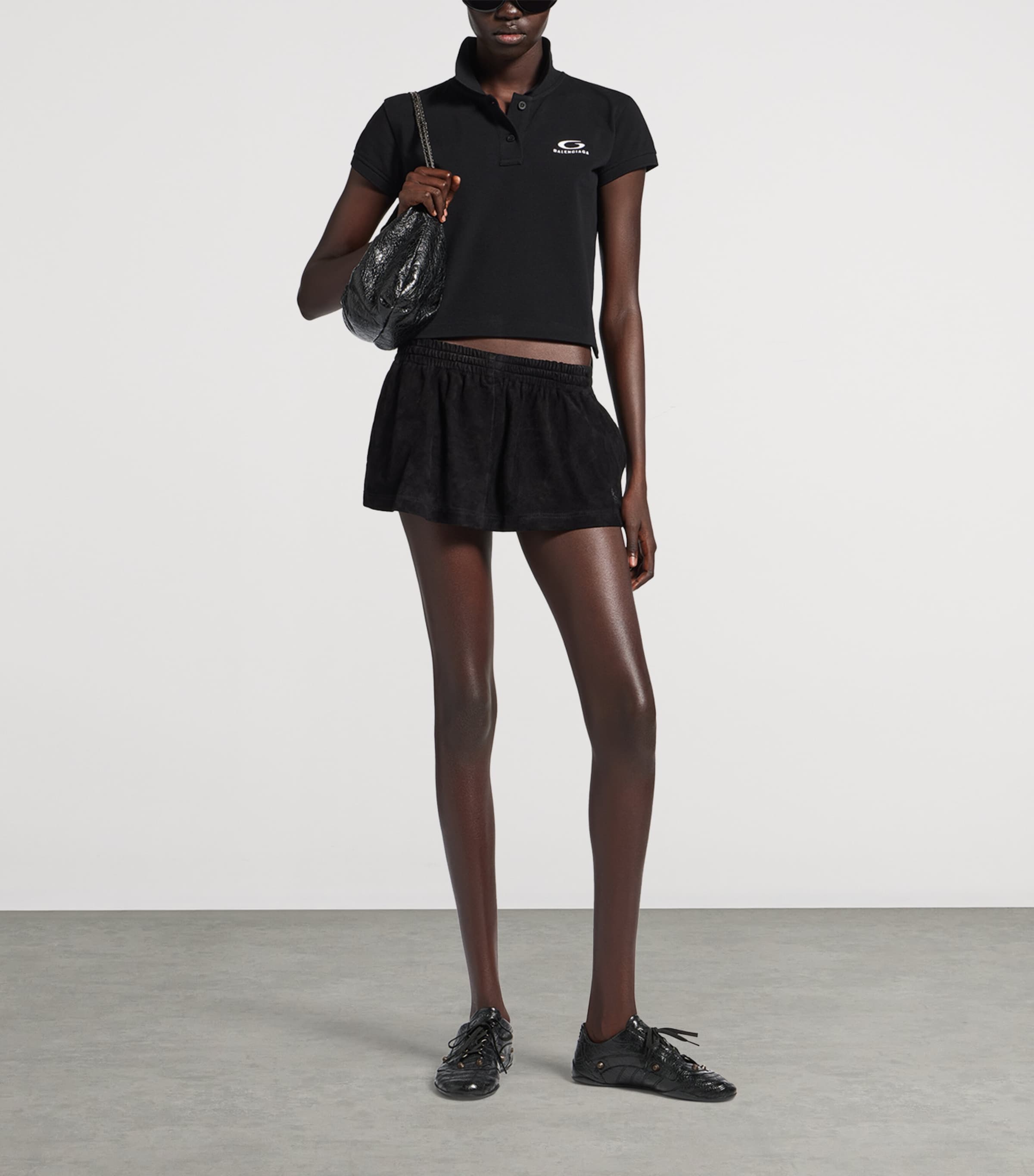 Balenciaga Leather City Sneakers Image 3