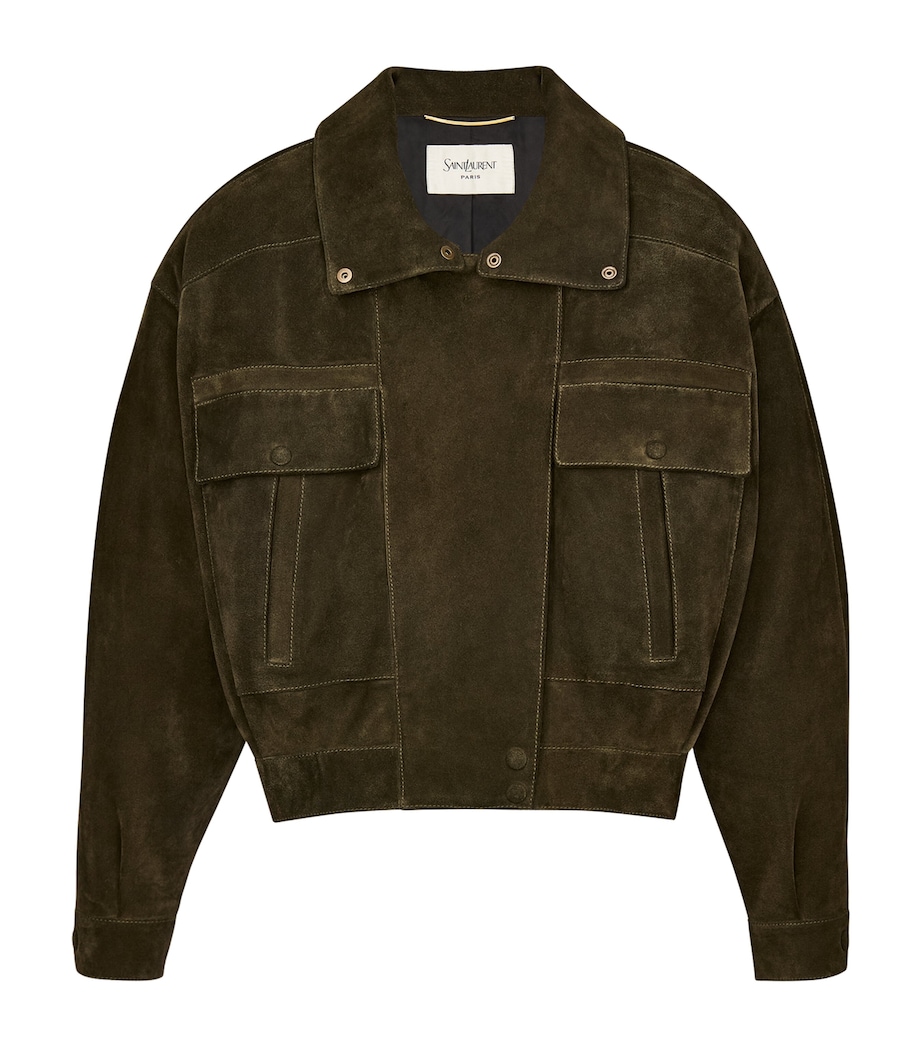 Calfskin Cropped Jacket 3260 Image 2