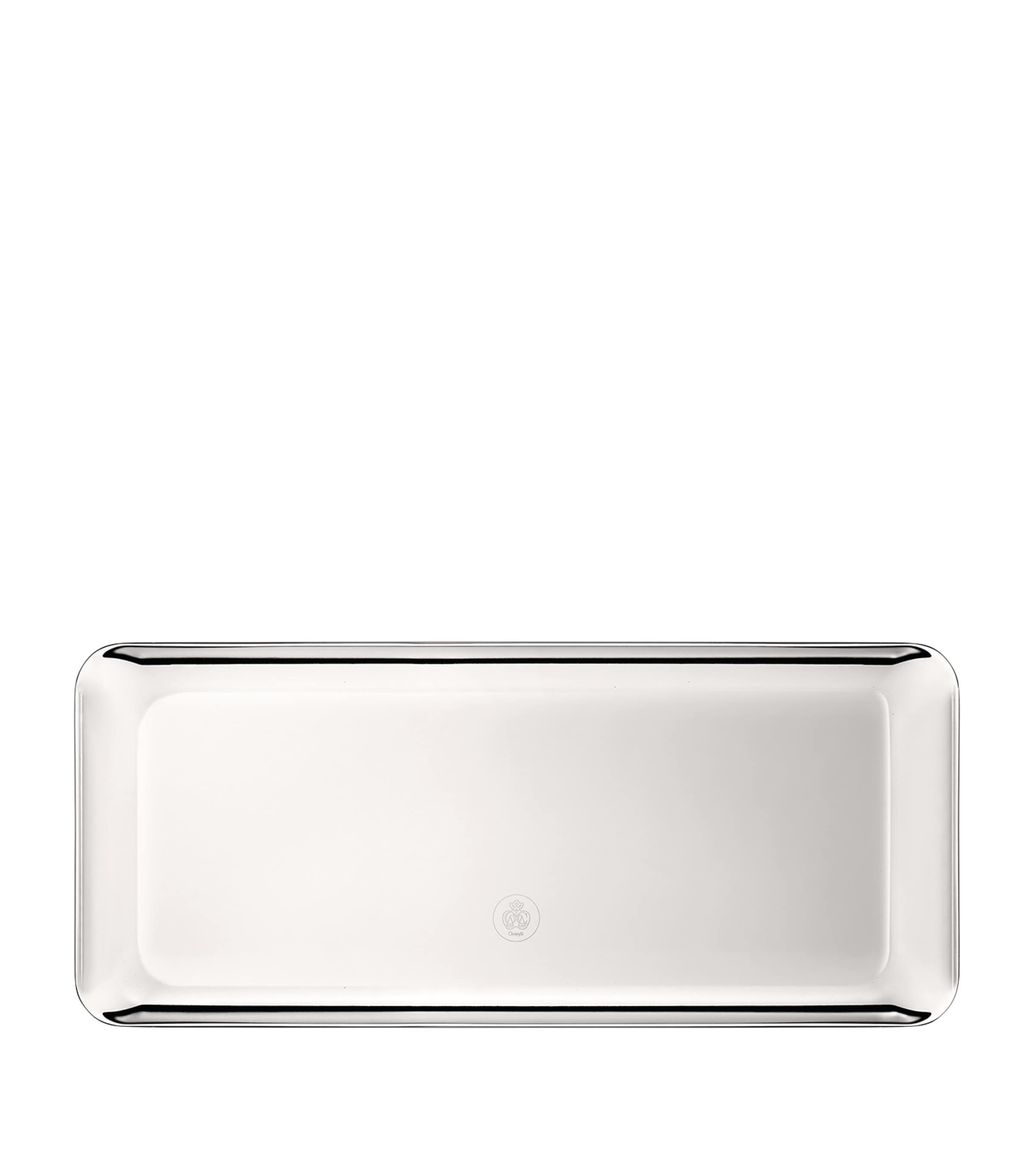 Christofle Silver-Plated Silver Time Cake Dish (37cm x 16cm) Silver Image 2